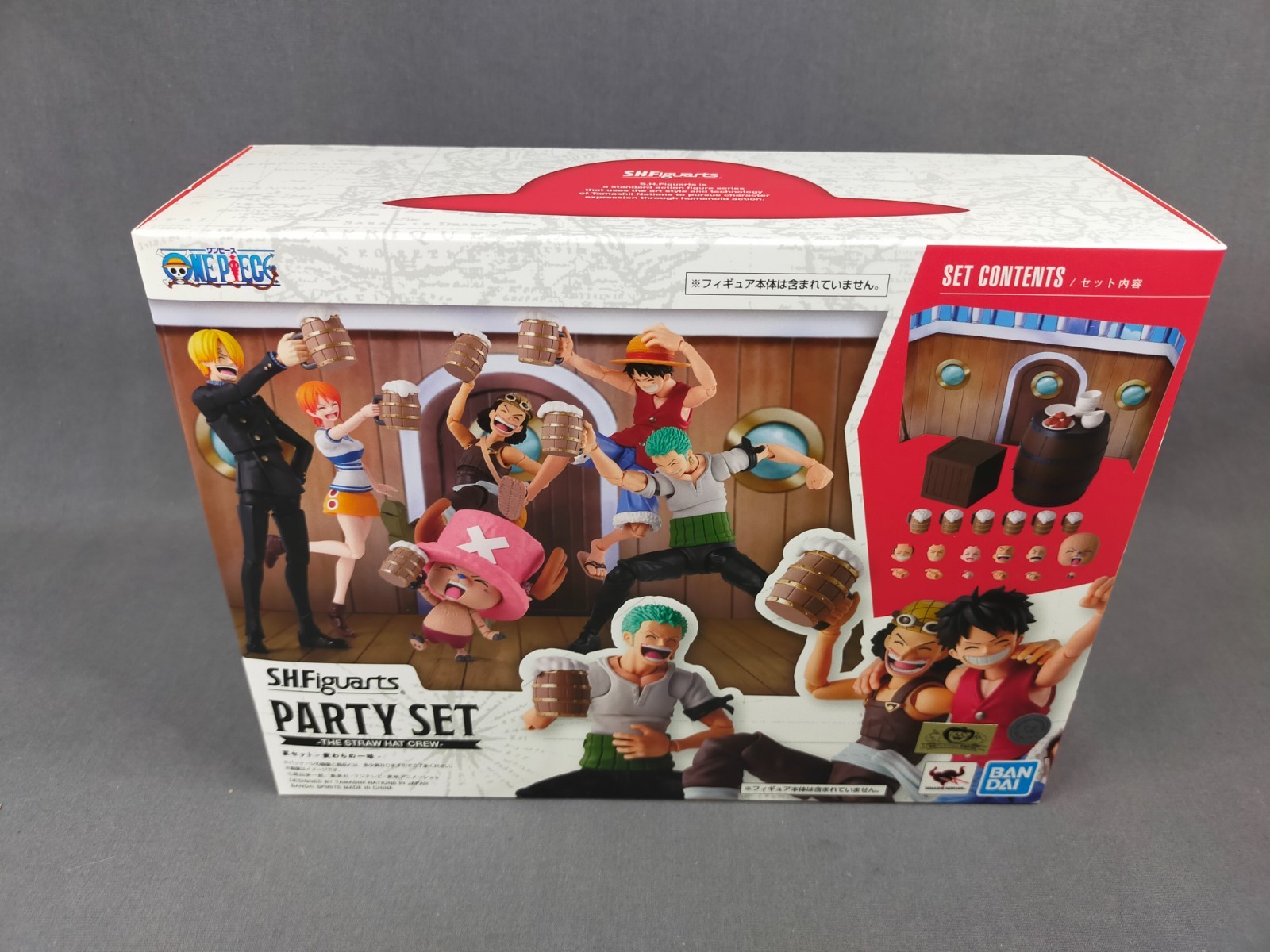 S.H. Figuarts Party set THE STRAW HAT CREW ONE PIECE BANDAI SPIRITS JAPAN NEW