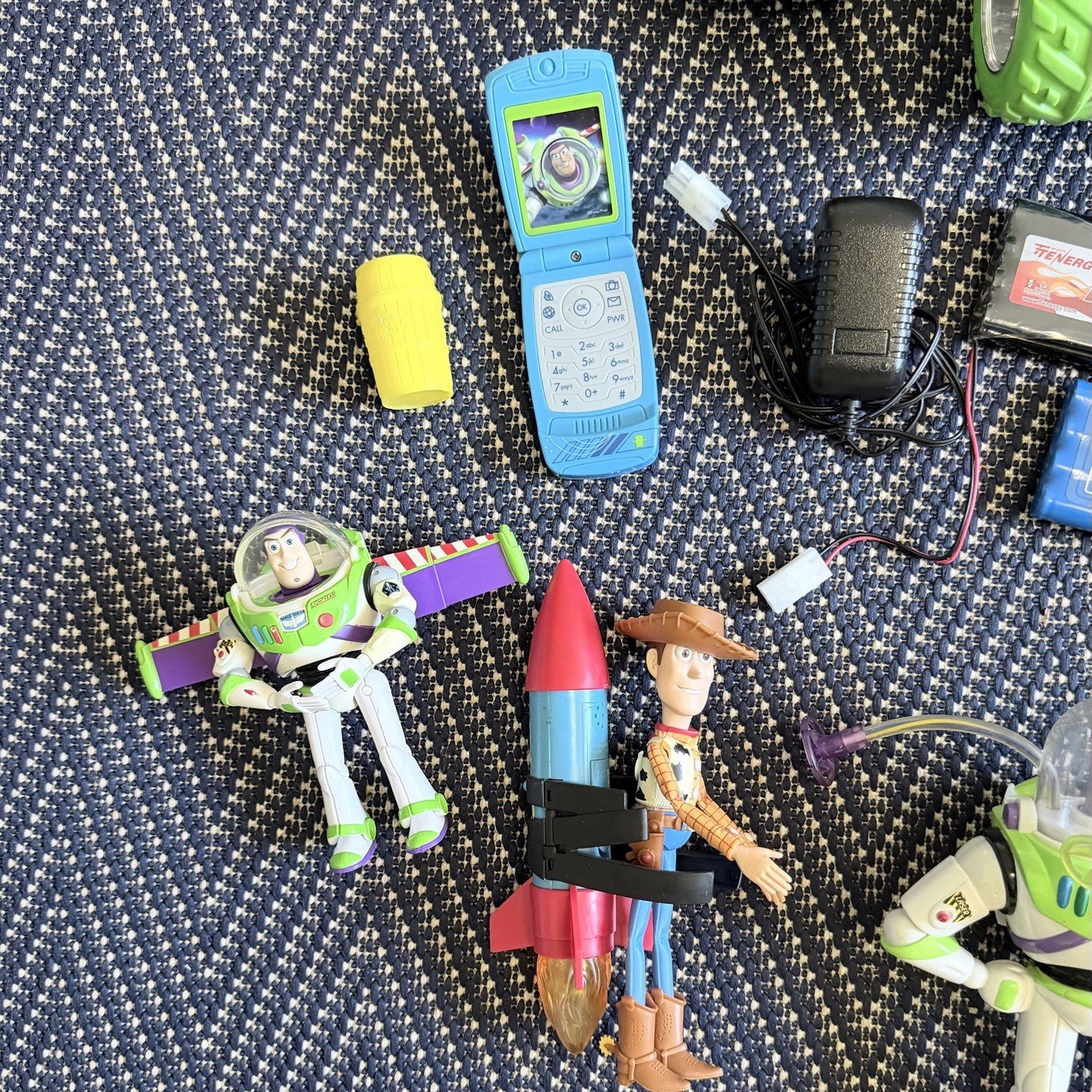 Toy Story Toys Lot Buzz Woody Green Aliens RC Rex Jessie Disney World Ride