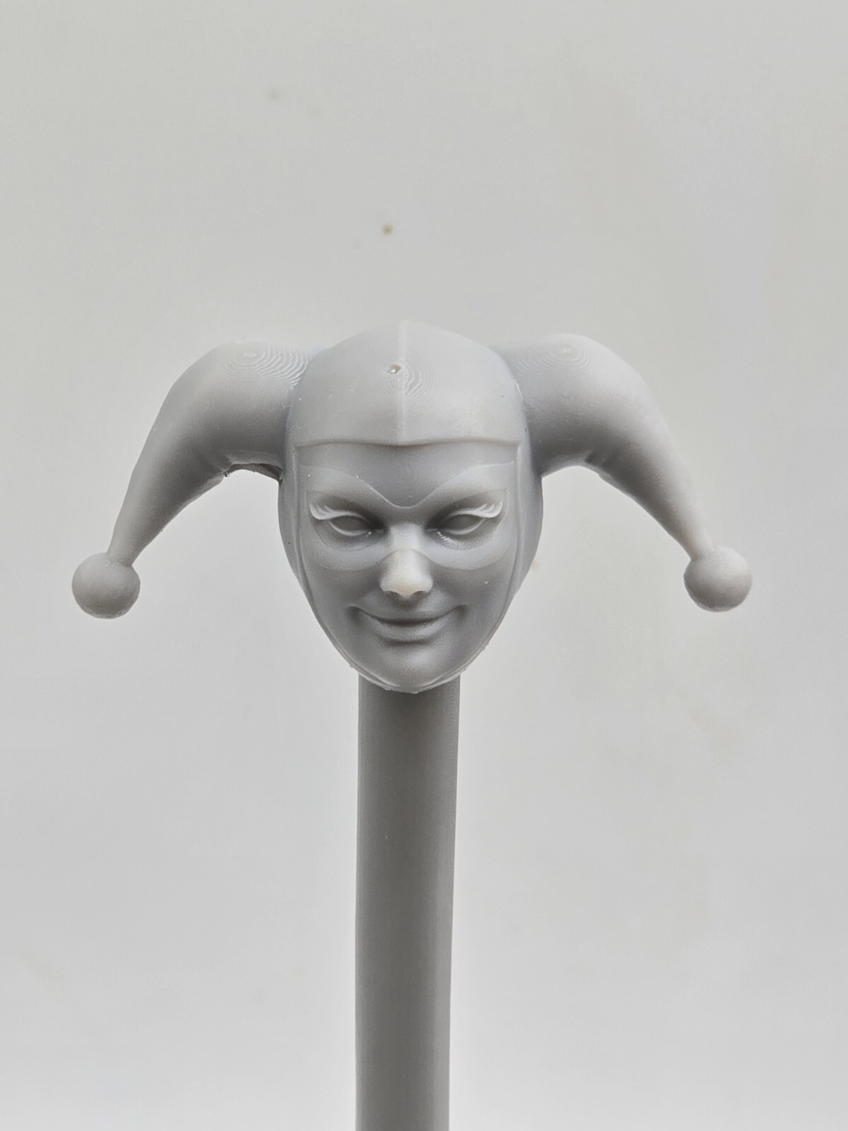 3d Print HARLEY QUINN HEAD 1:10 7″ DIAMOND SELECT MCFARLANE DC MULTIVERSE