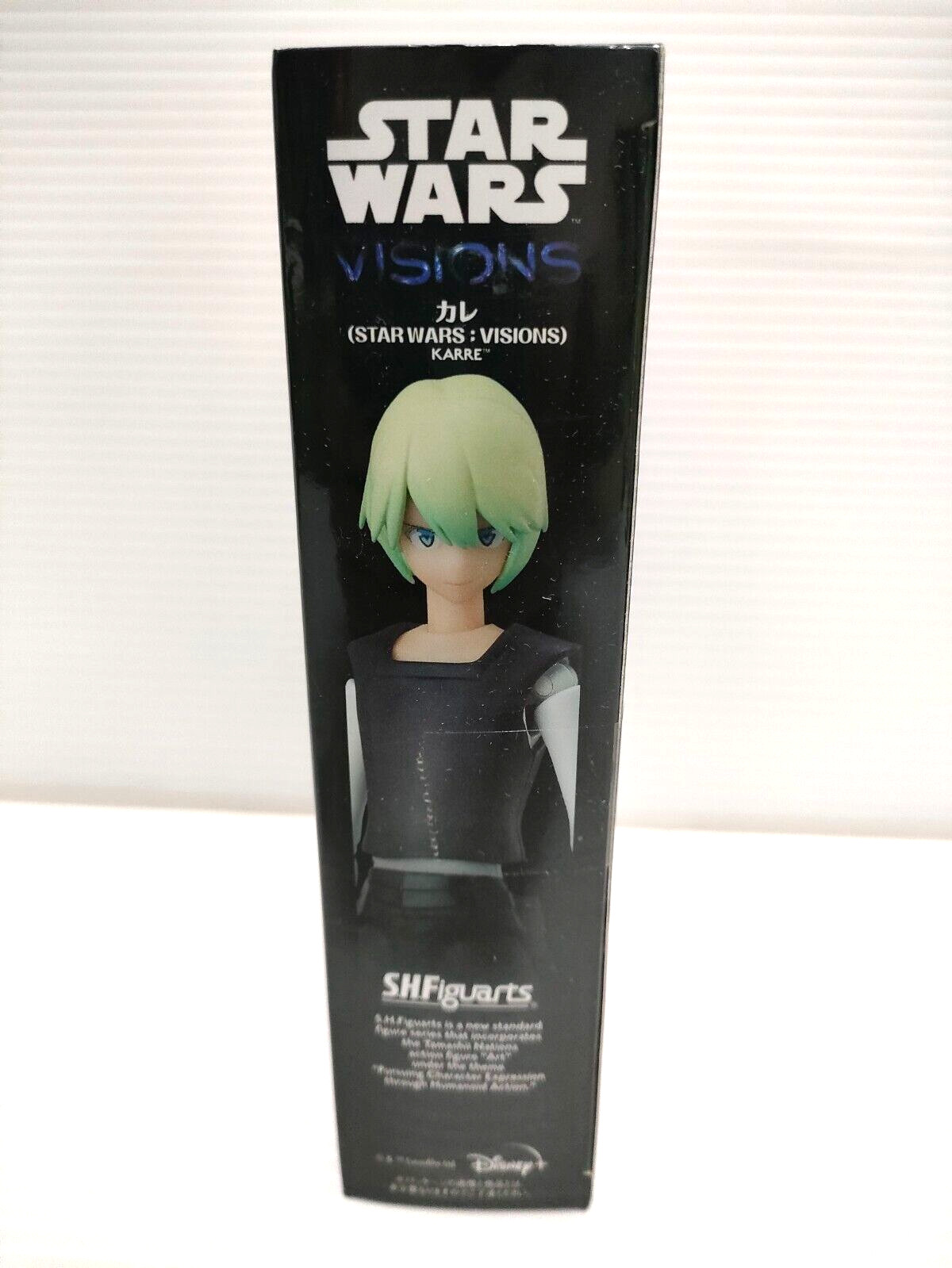 STAR WARS VISIONS KARRE Action Figure Black 5.51in PVC BANDAI S.H.Figuarts Toy
