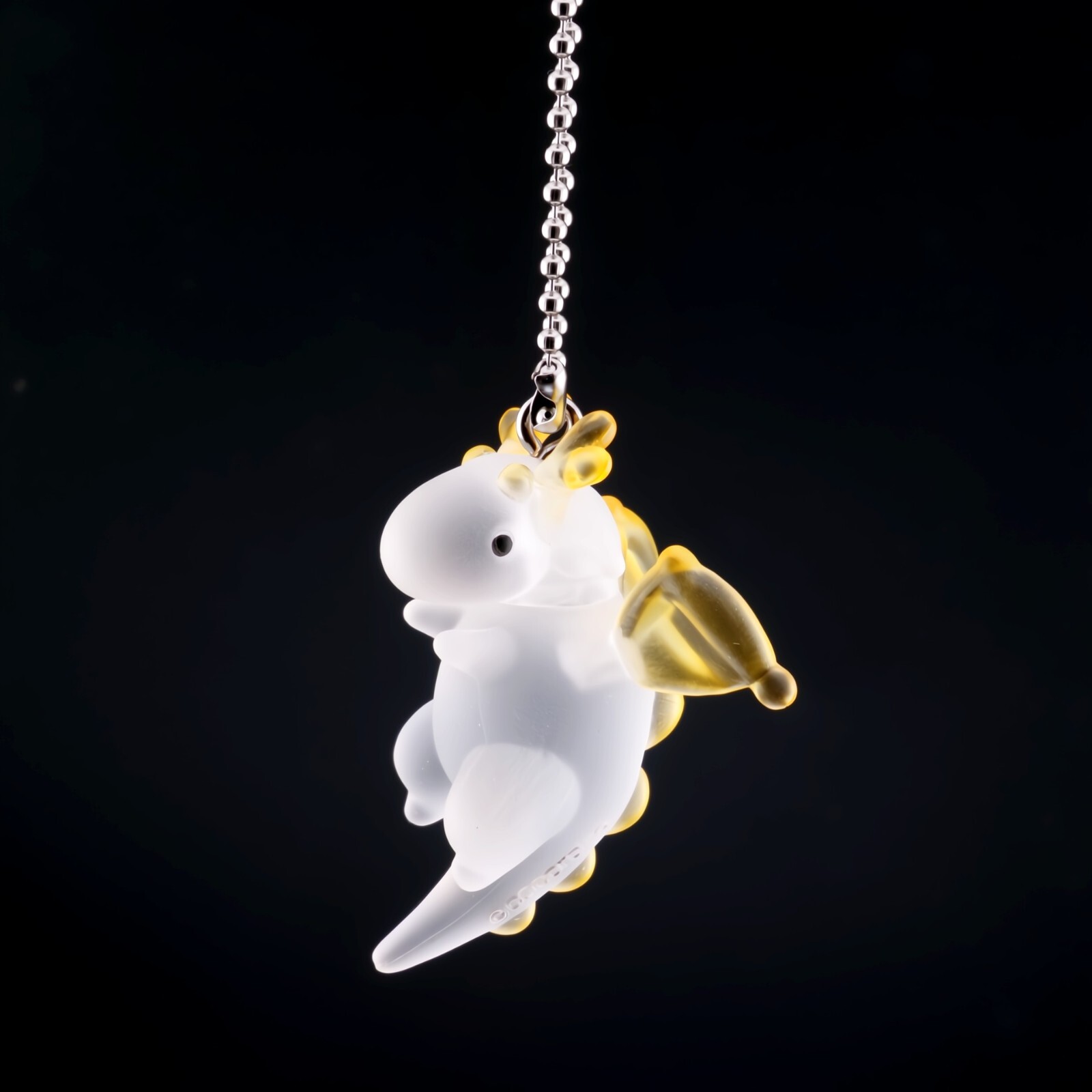 Qualia Clear Baby Dragon Keychain Figure Japan Blind Box 1 Random Gashapon Toy