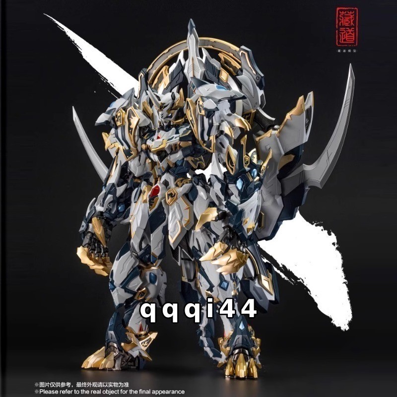 1/72 CangDao CD-02 White Tiger Mecha Action Figure Toy Alloy Finished Model Gift