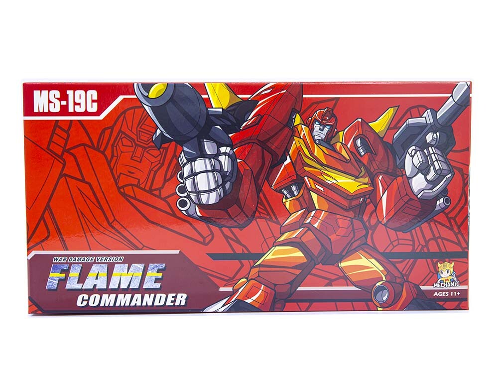 MechFansToys Hot Rod MS-19C MS19C Rodimus Prime War Damage Ver. MFT in stock