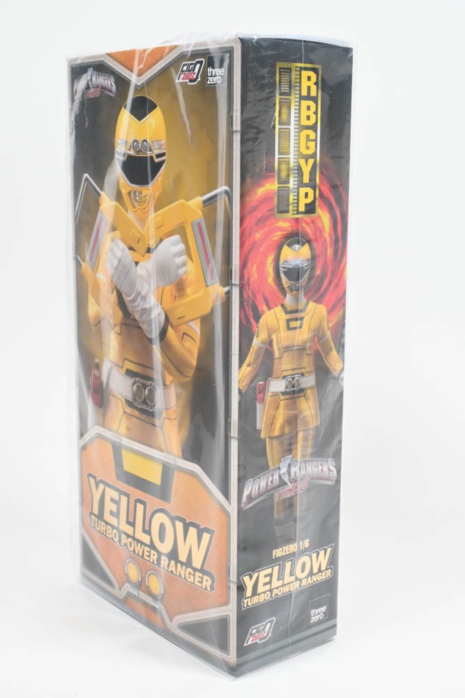 ThreeZero Power Rangers Turbo FigZero 1/6 Yellow Turbo Power Ranger 3Z0816 New