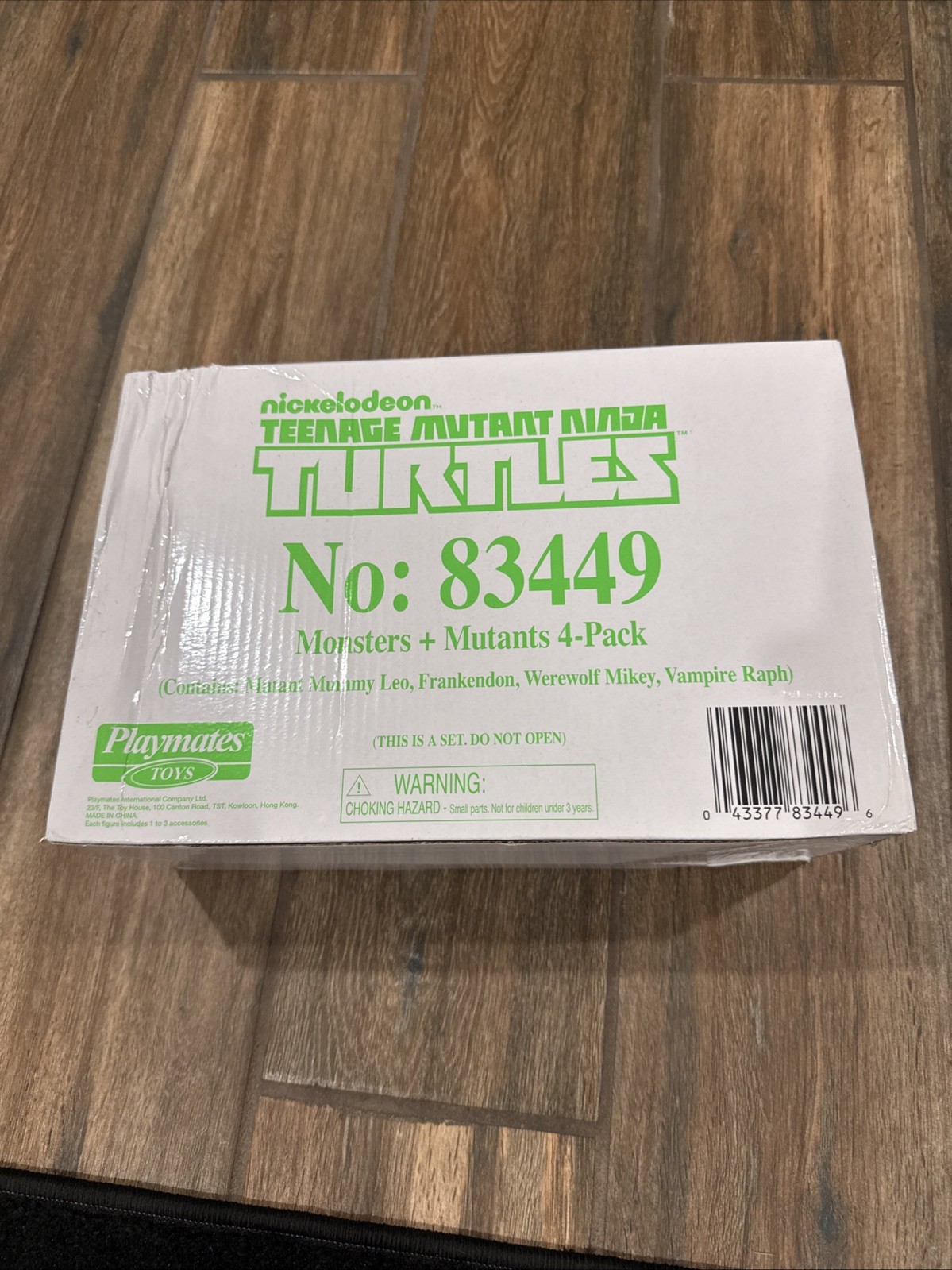 New Playmates Toys Teenage Mutant Ninja Turtles TMNT Monsters & Mutants 4-Pack