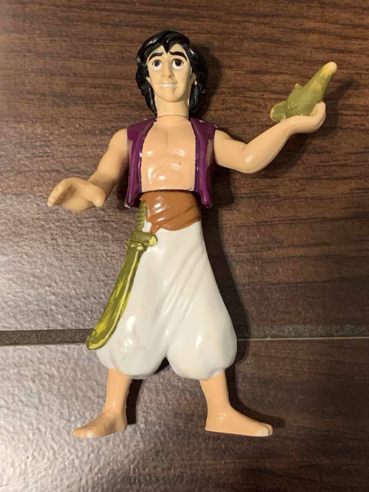 Vintage Disney Toy Play Figures, Prince & Princesses Cake Toppers Lot Of 6-Party