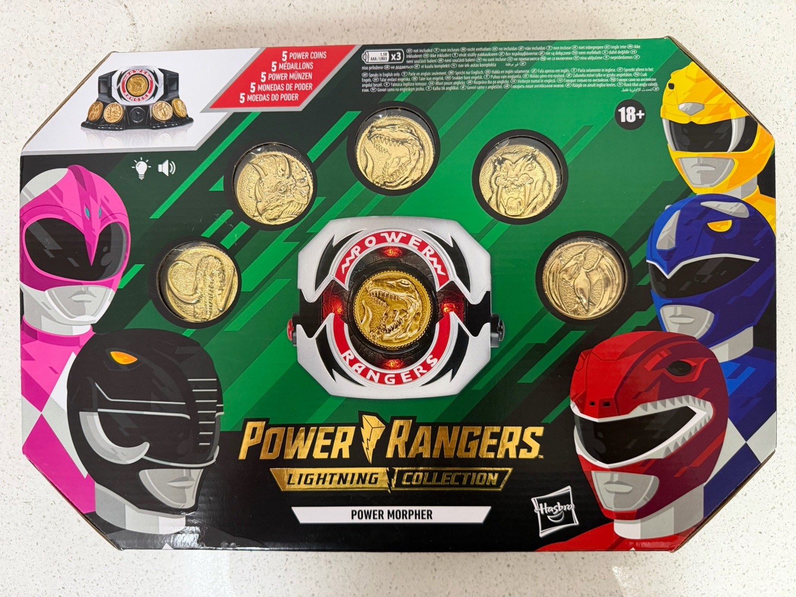Power Rangers Lightning Collection Mighty Morphin Power Morpher Premium Prop Rep