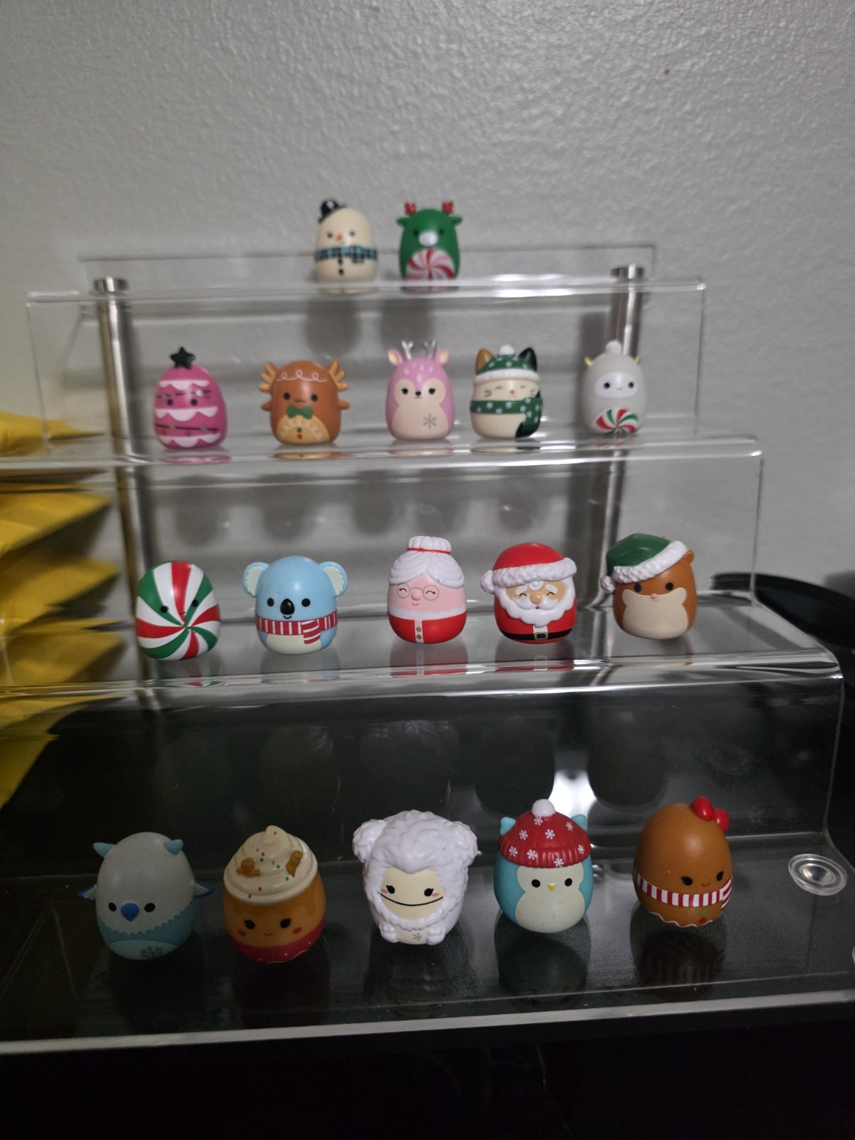 Squishmallows Squish-a-Longs Christmas Themed Lot Bundle Minis Santa Holiday