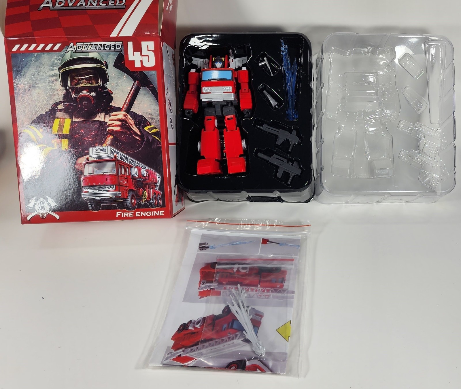 MFT MF-45 Fire Engine and Inferno MF-46 Crane Grapple