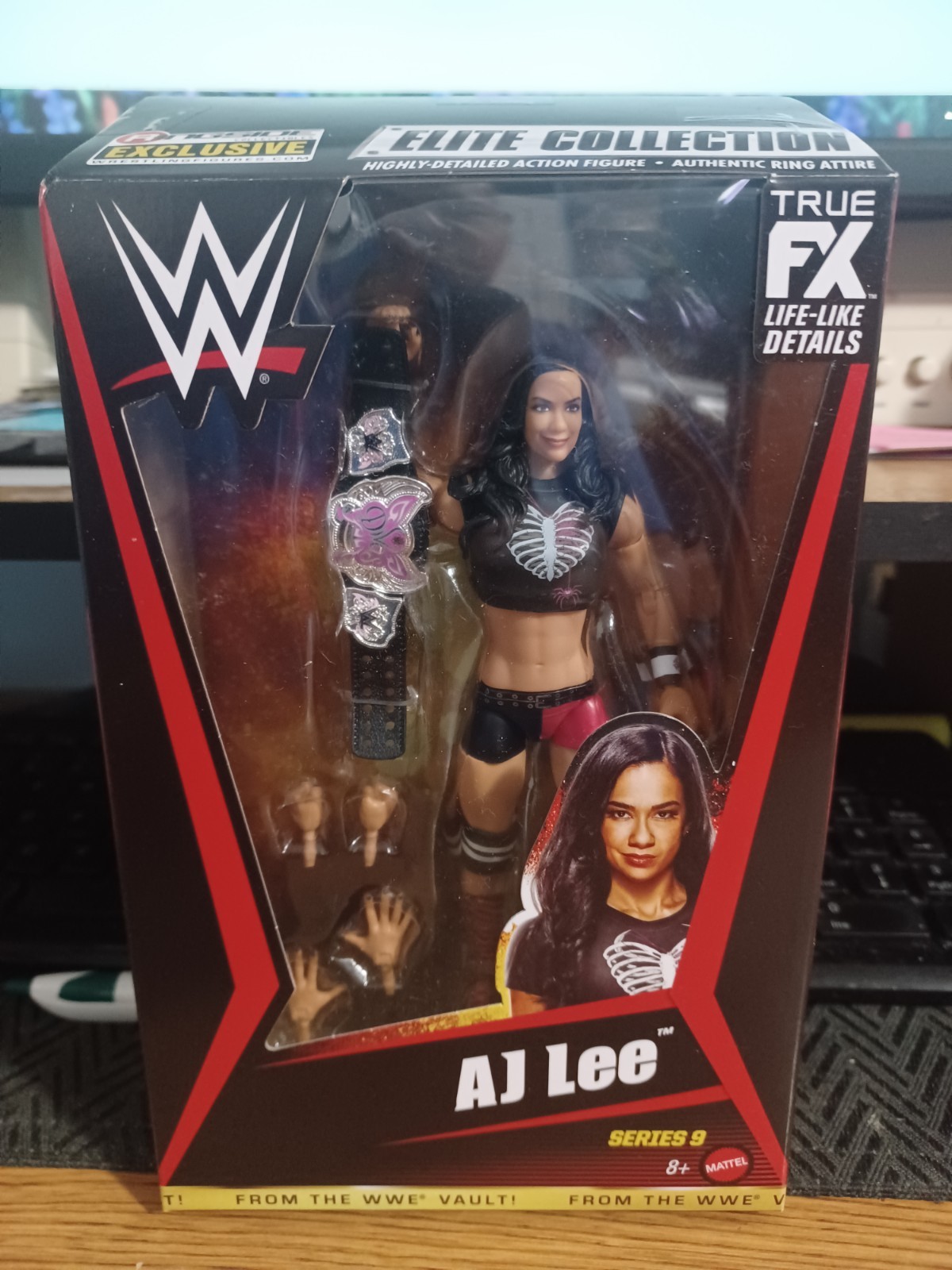 2026 WWE Elite Collection Series 9 “A.J. Lee” Brand New in Box!