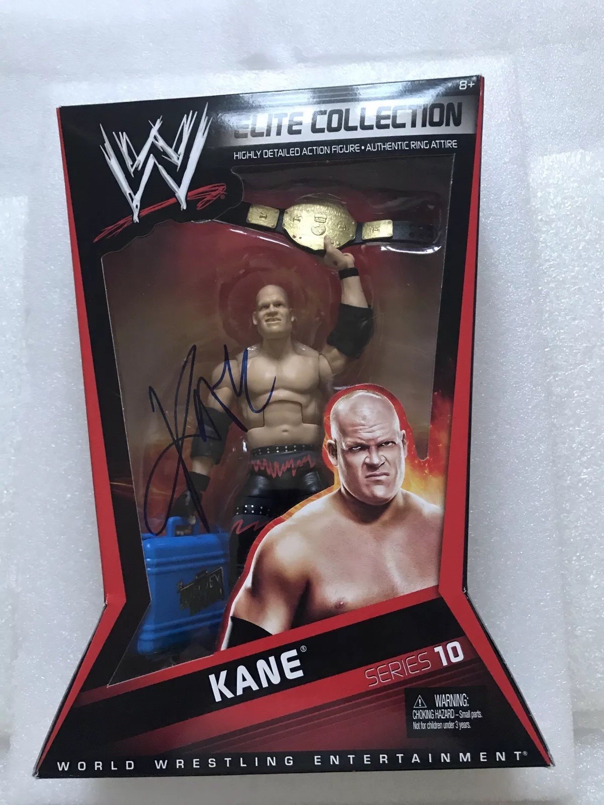 WWE MATTEL Elite Collection Autographed Series 10 Kane MITB Heavyweight NEW