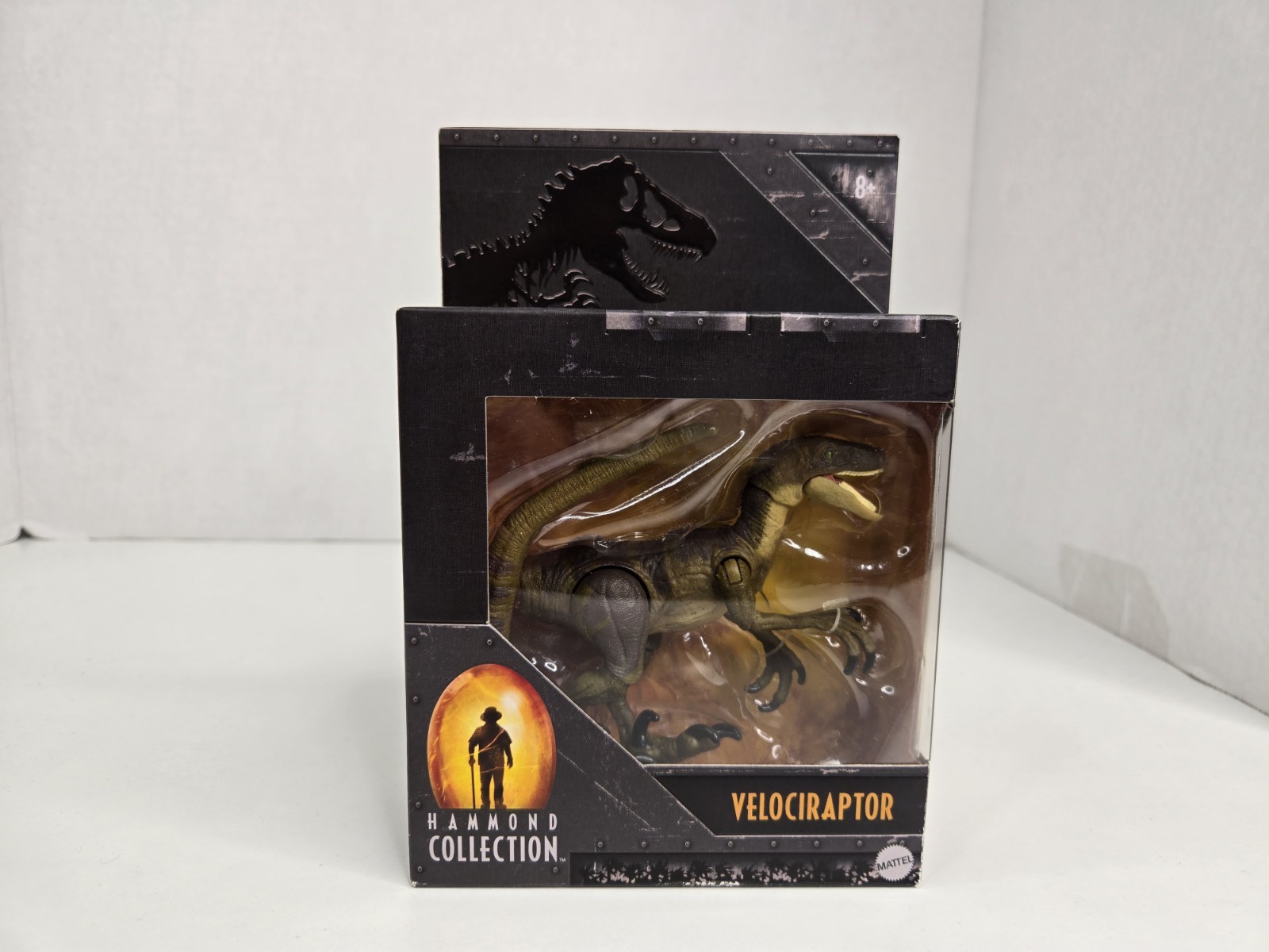 Jurassic Park Hammond Collection Velociraptor 1993 Movie Figure Mattel HFG56 NEW