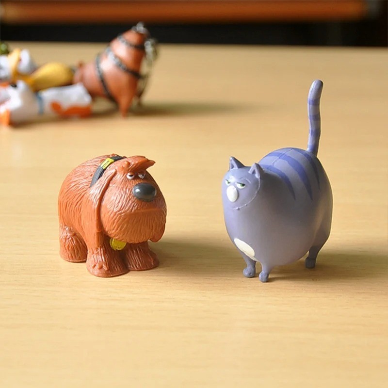 14pcs Secret Life of Pets PVC Figures – Rabbit, Dog, Cat Action Toys Xmas Gift