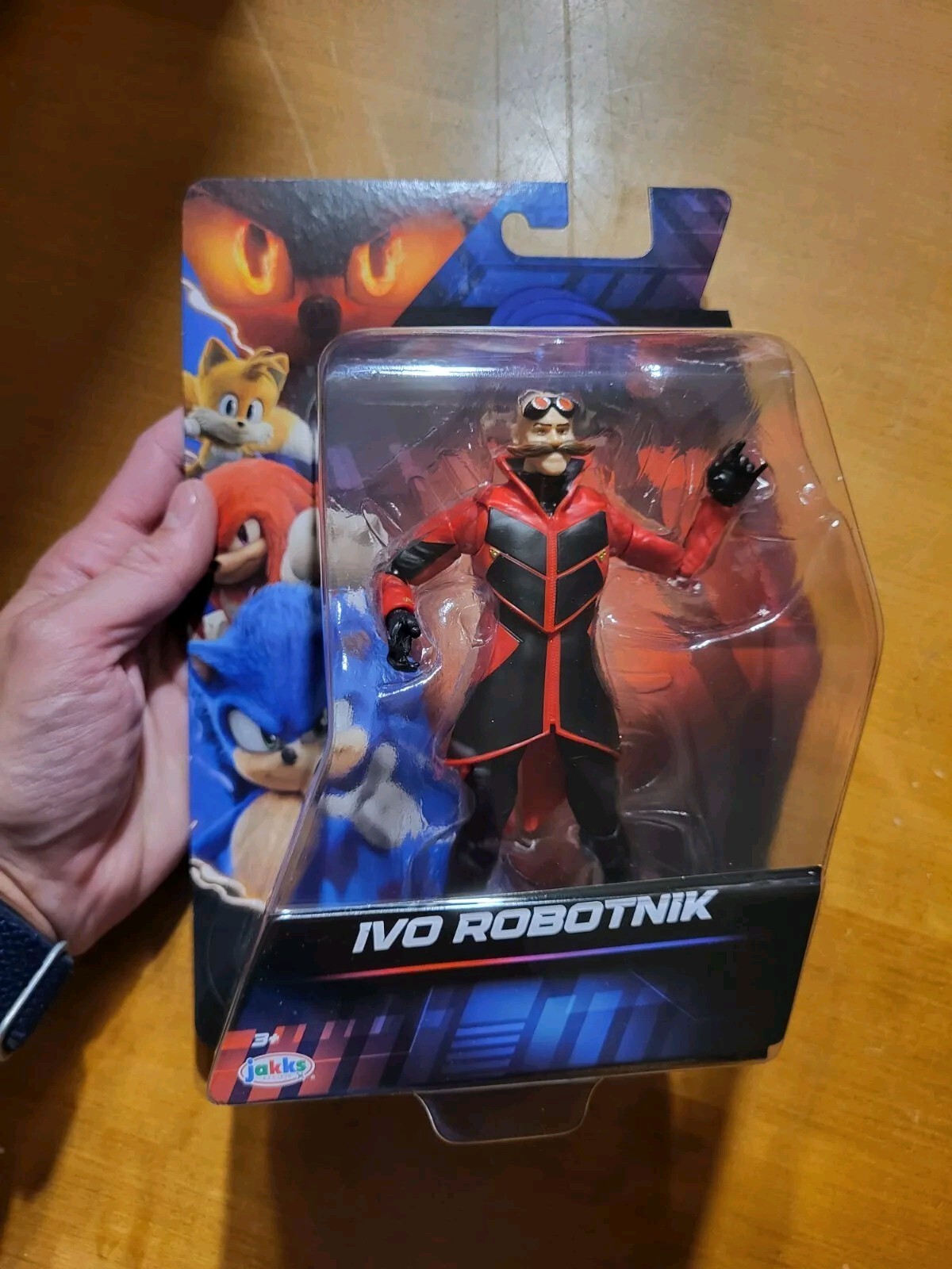 Sonic the Hedgehog 3 IVO ROBOTNIK Movie 5 inch Action Figure Jakks Pacific 2024