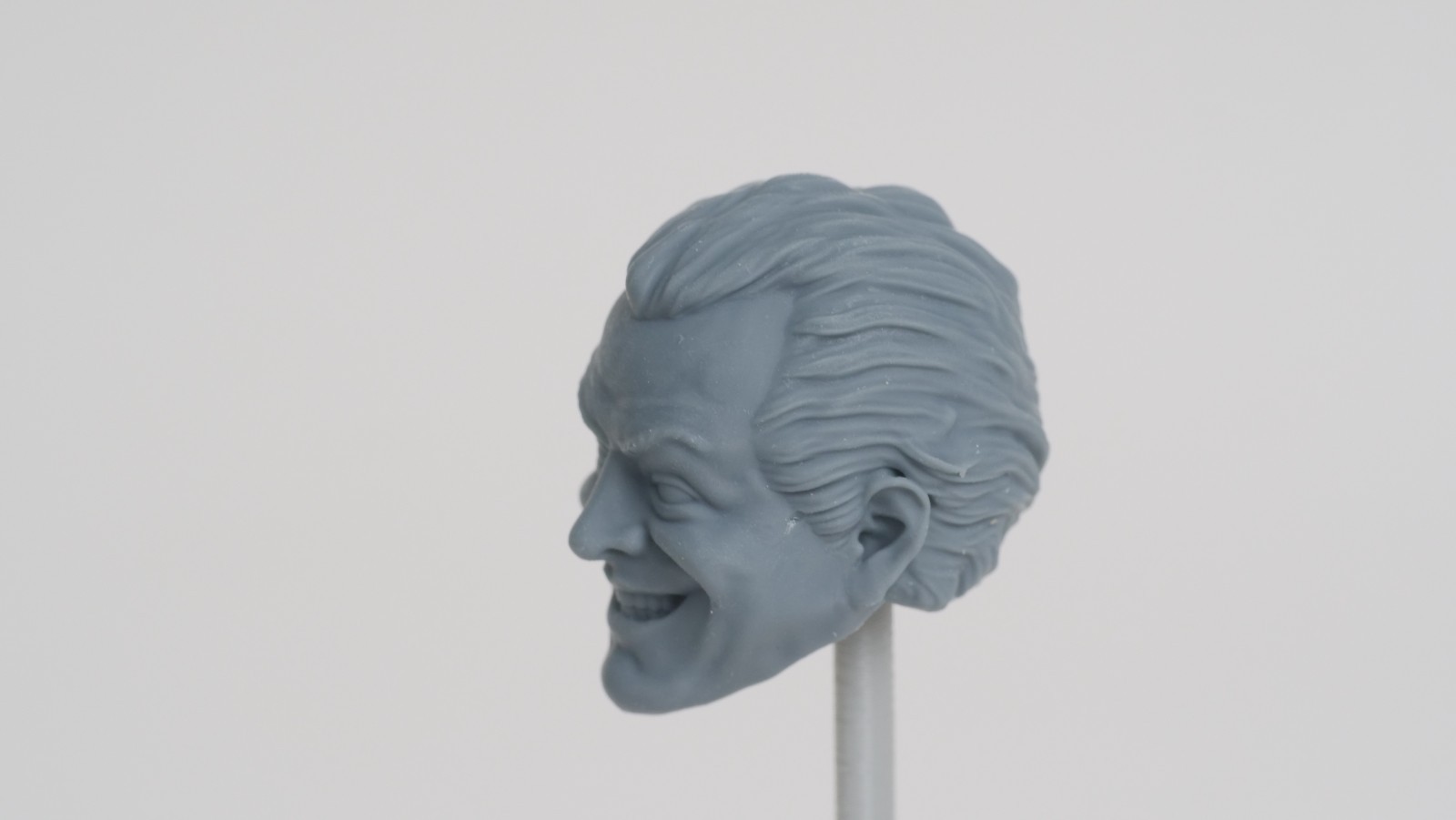 DC Multiverse Batman Jack Nicholson The Joker Head 7″ 1:10 Custom Resin 3d Print