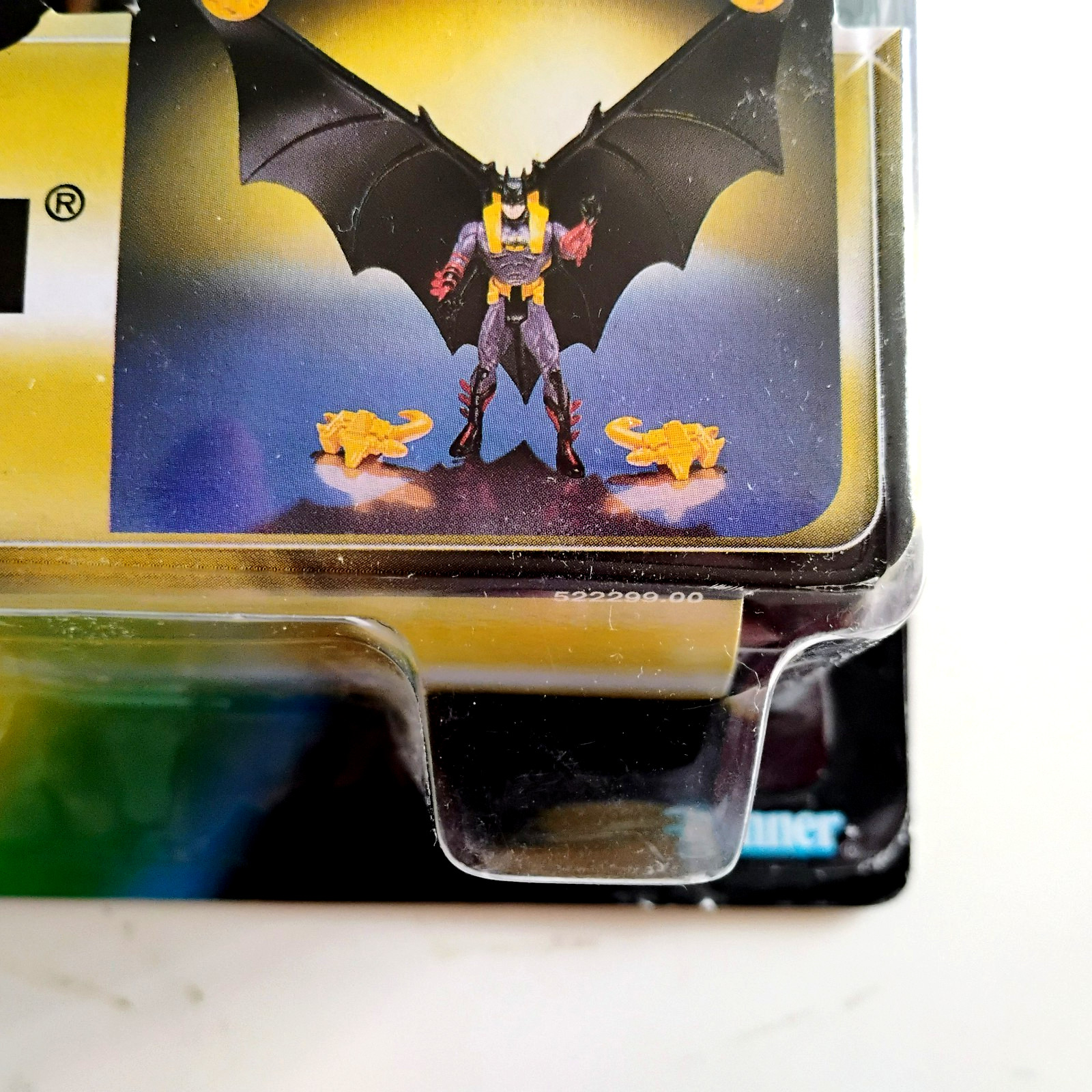 1995 Kenner New Sealed Batman Forever Deluxe Attack Wing Batman Ages 4+