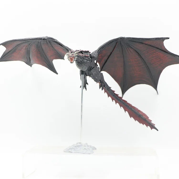 Game Of Thrones HBO Drogon Black Dragon Deluxe Action Figure New