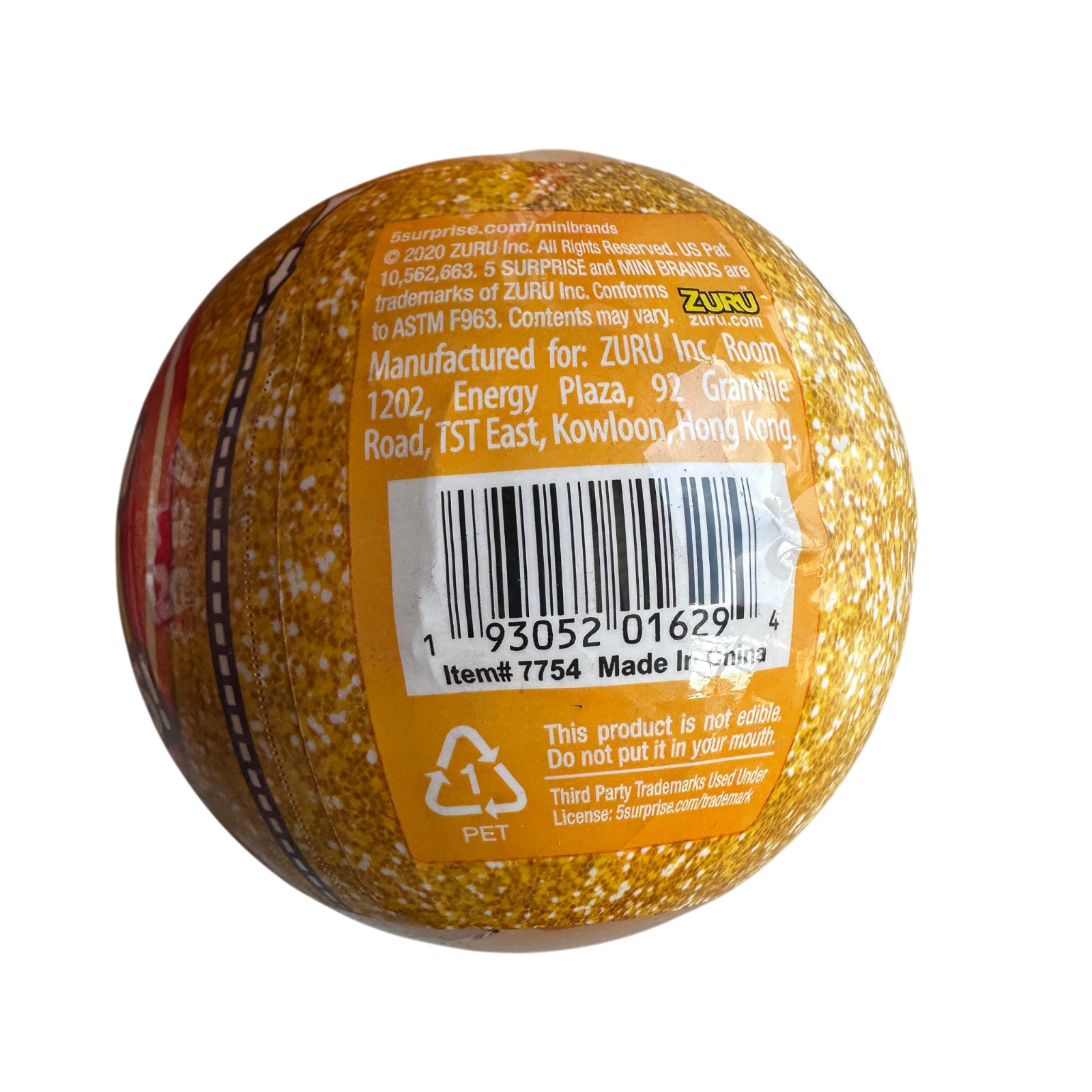 Mini Brands Zuru 5 Surprise Series 2 Blind Gold Ball – 6 Pack