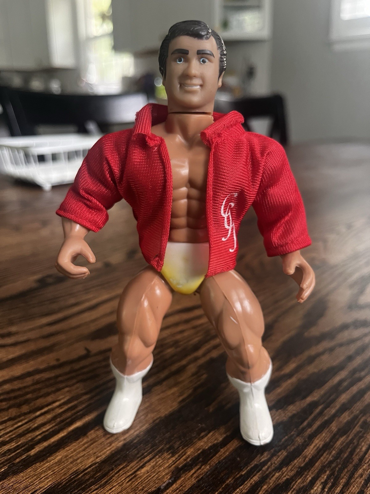 VINTAGE 1985 AWA Remco Greg Gagne Action Figure All-Star Wrestlers High Flyers
