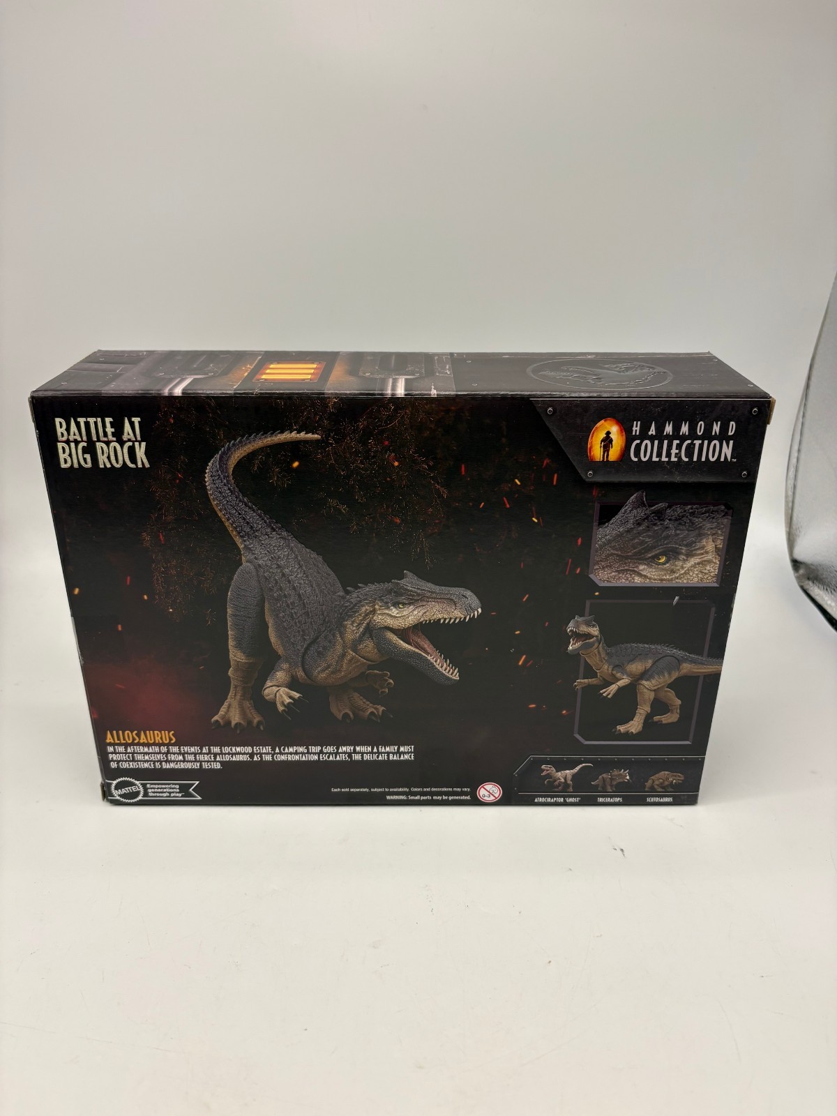 Jurassic World Hammond Collection Allosaurus Dinosaur Action Figure MINTY