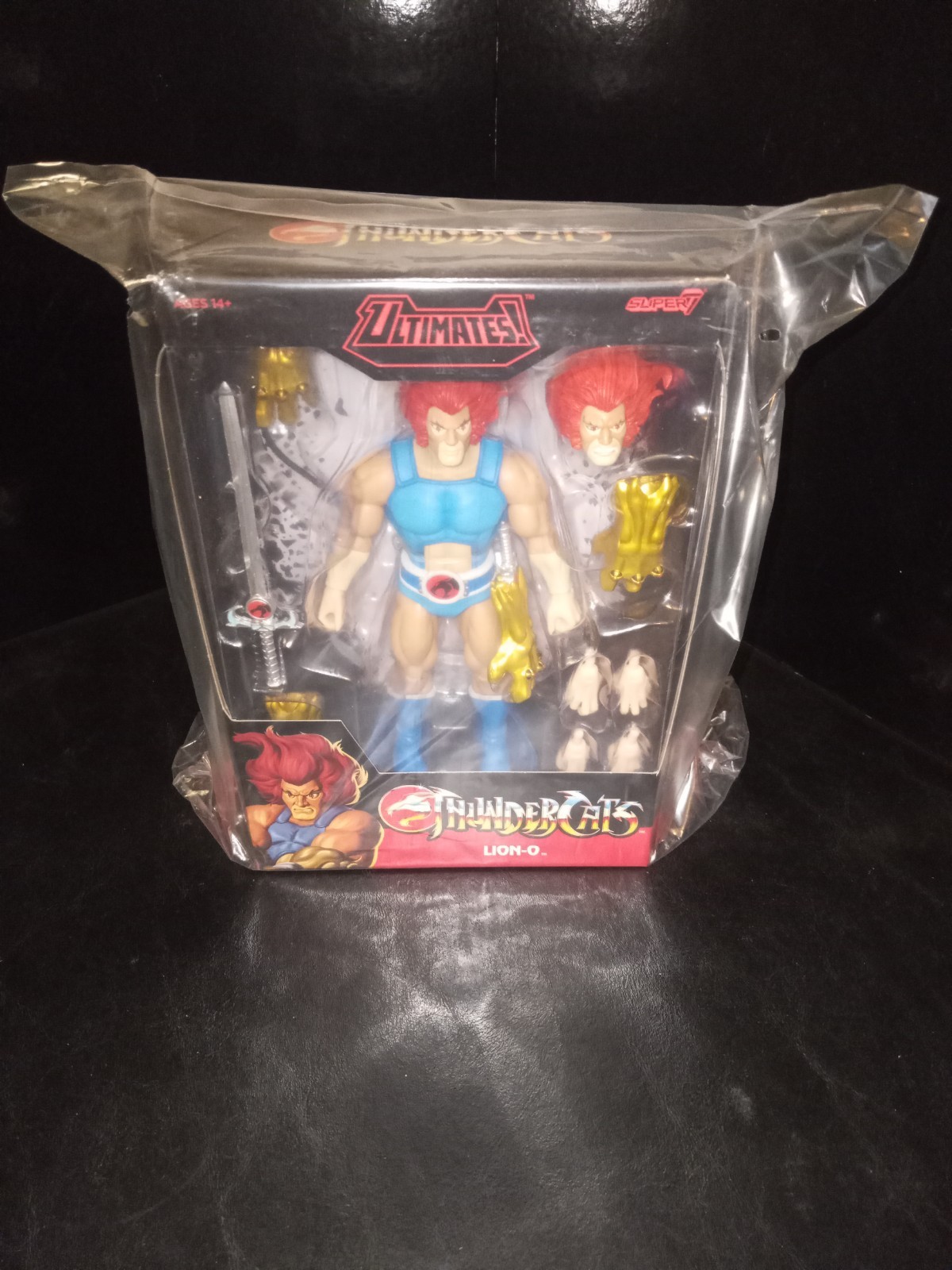 SEALED WELL PAINTED SUPER7 THUNDERCATS ULTIMATES LION-O Version 3 Pinless