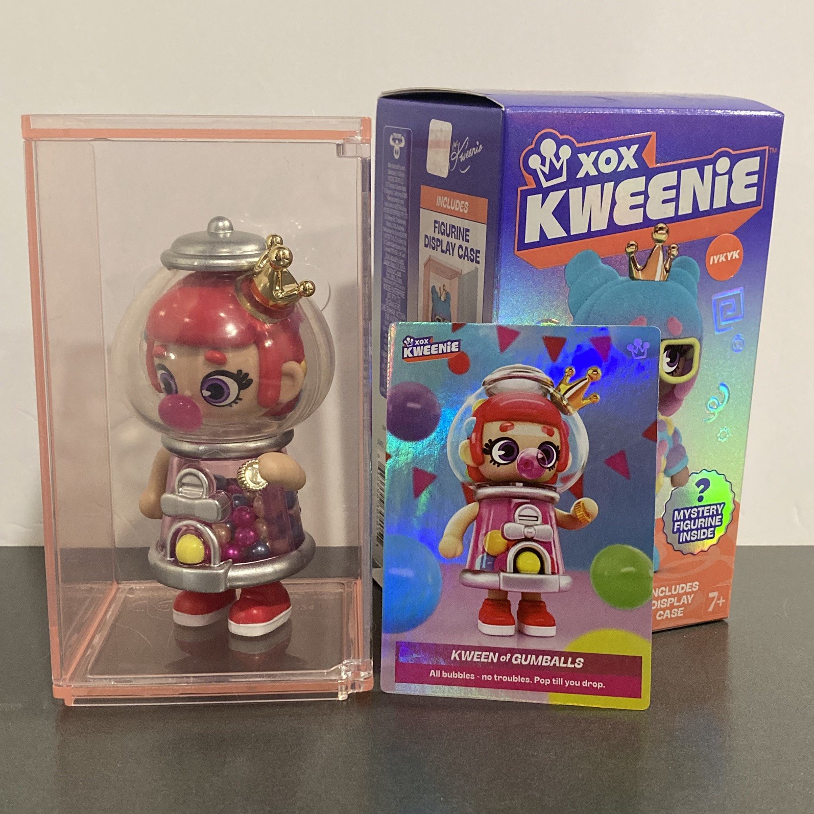 XoxKweenie SECRET CHASE Quirky Kweens Kween Of Gumballs Collectible Figurine