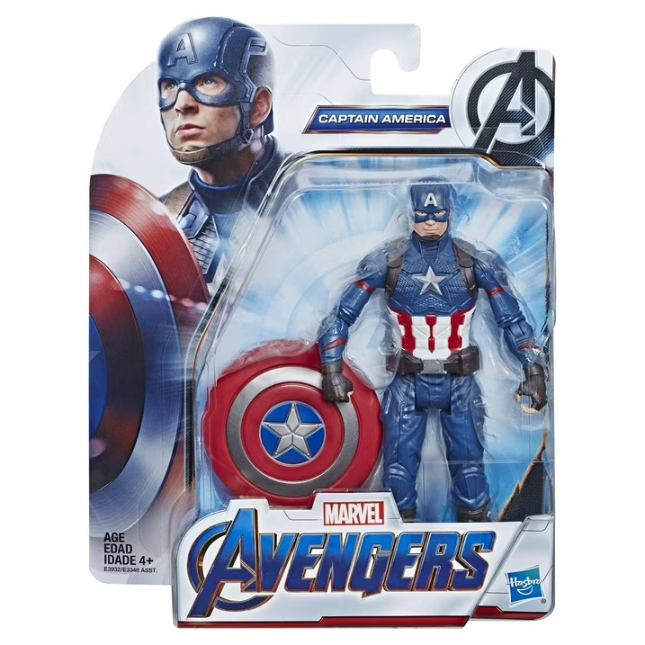 Marvel Avengers Captain America 6-Inch-Scale Super Hero Action Figure