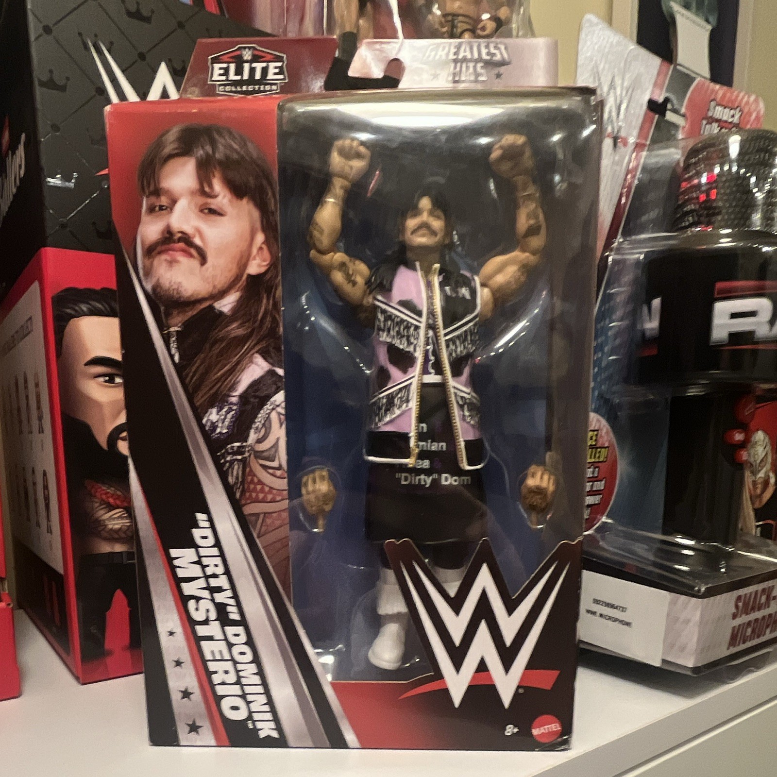 Mattel WWE Elite Collection Greatest Hits “Dirty” Dominik Mysterio Figure