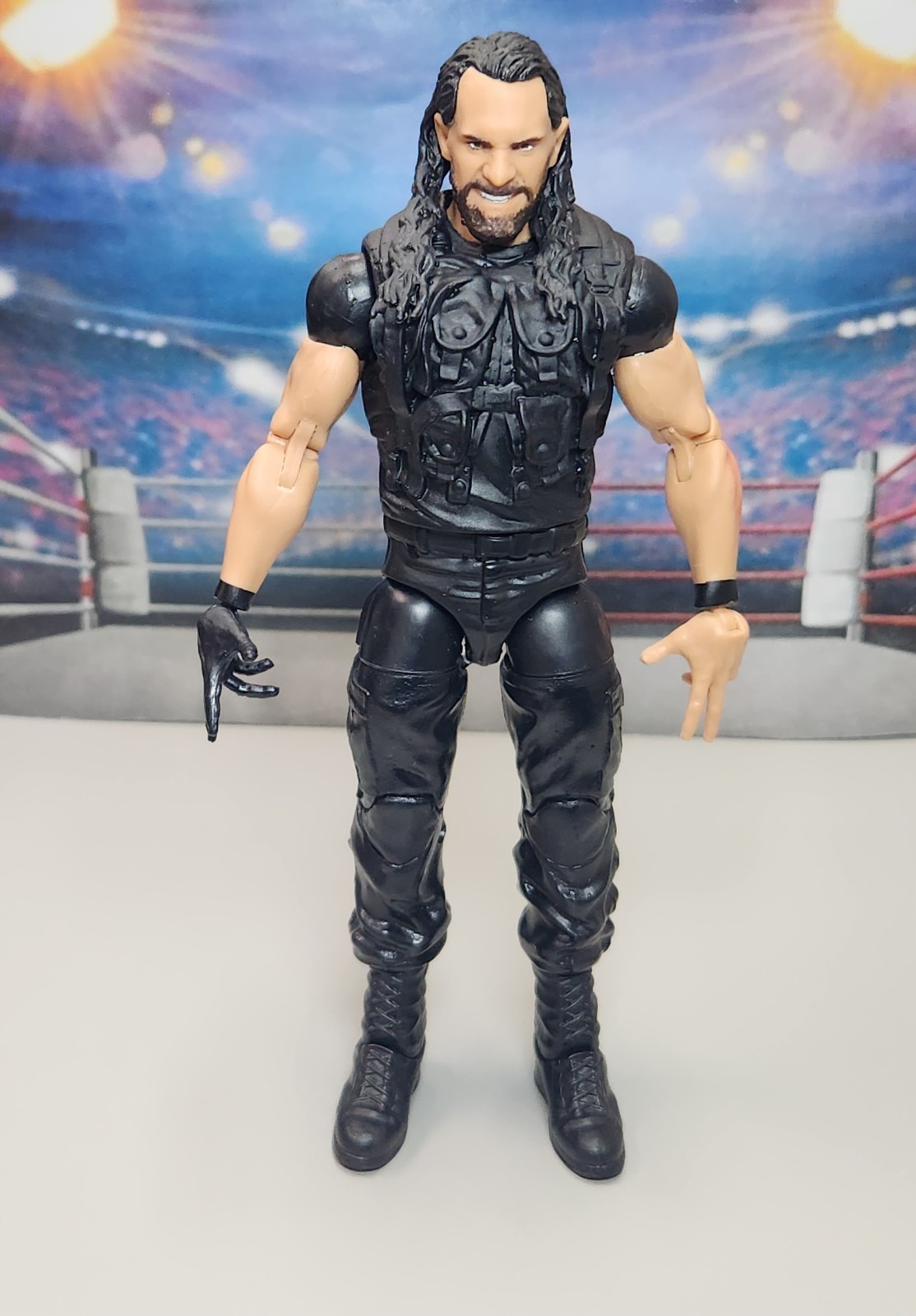 Mattel WWE Elite Greatest Hits Series 7 Seth Rollins Action Figure Shield