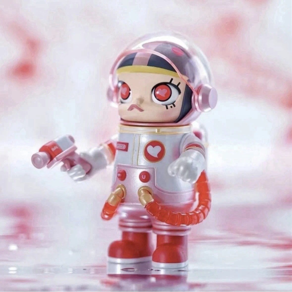 POP MART 🅰️AUTHENTIC MEGA SPACE MOLLY 100% Series 2-B Figure [ HEARTBEAT ]