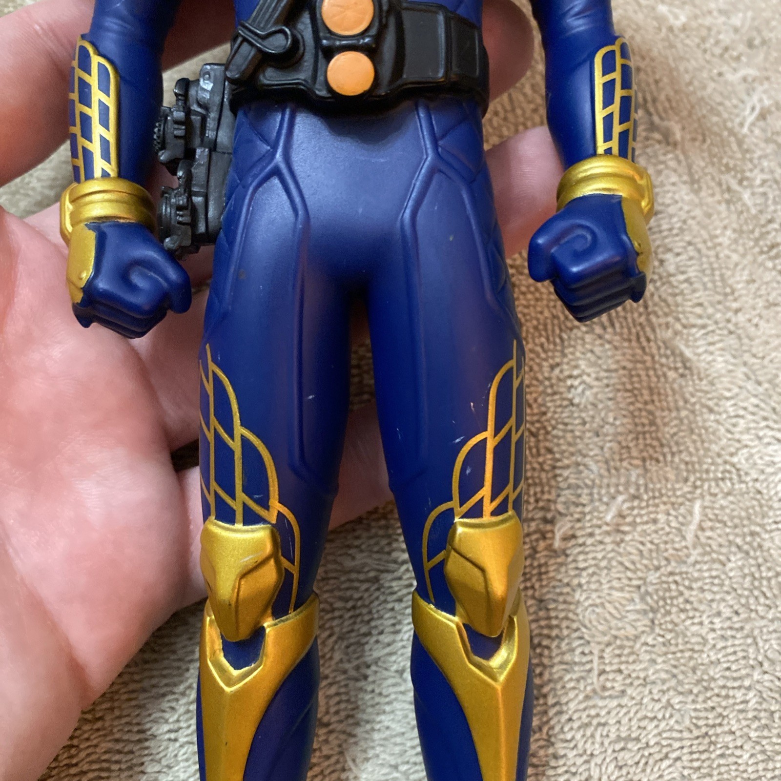 2013 Bandai Kamen Masked Rider Gaim Orange Arms 9.5″ Vinyl Figure