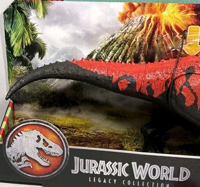 Jurassic World Legacy Collection Roarin’ Real Feel Carnotaurus Action Figure New