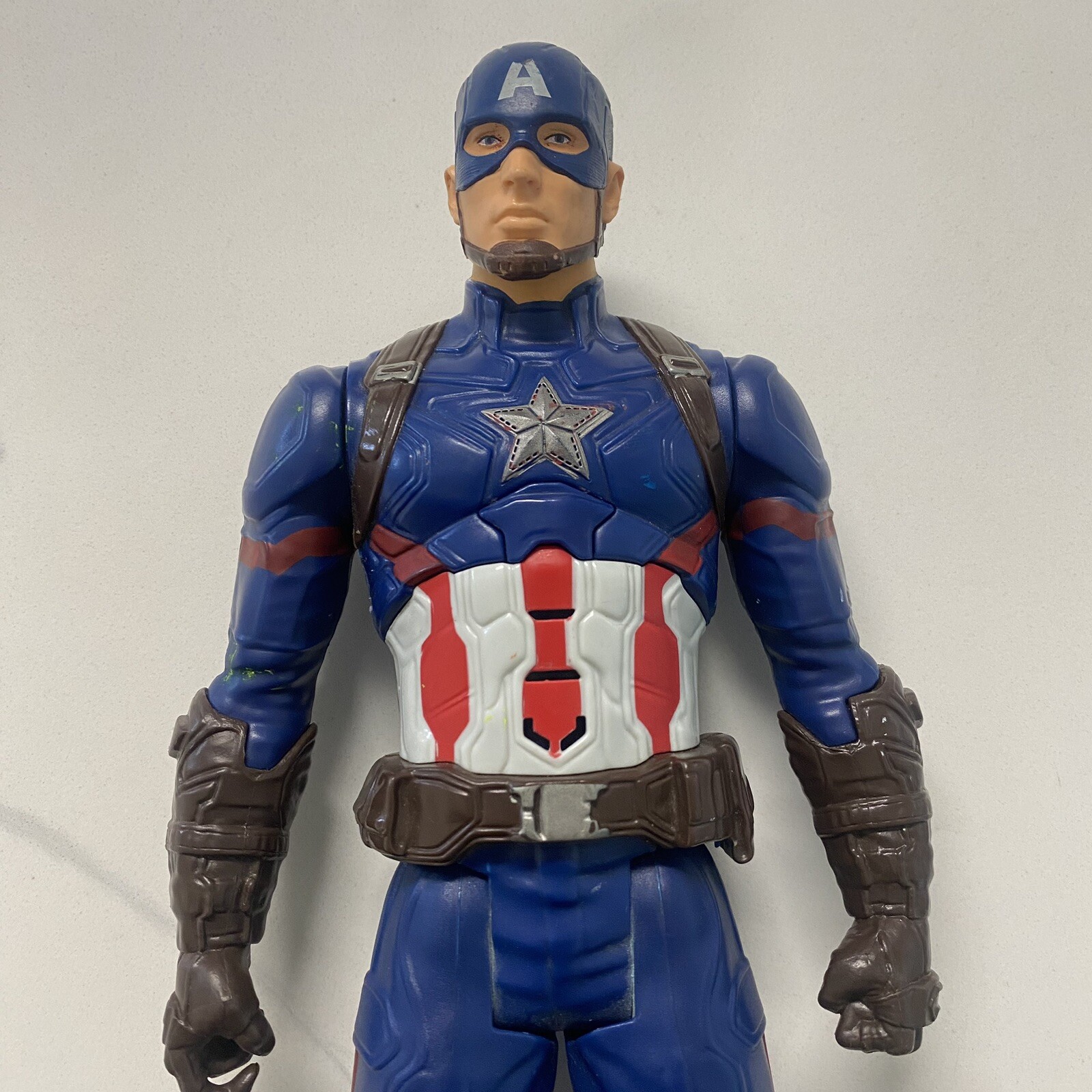 Marvel Captain America Talking 12″ Action Figure 2015 Hasbro No Shield C-001C