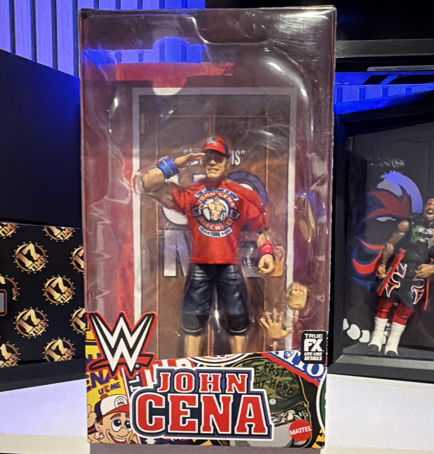 WWE Mattel Elite Collection John Cena Farewell Tour Action Figure w/ Alt Hands