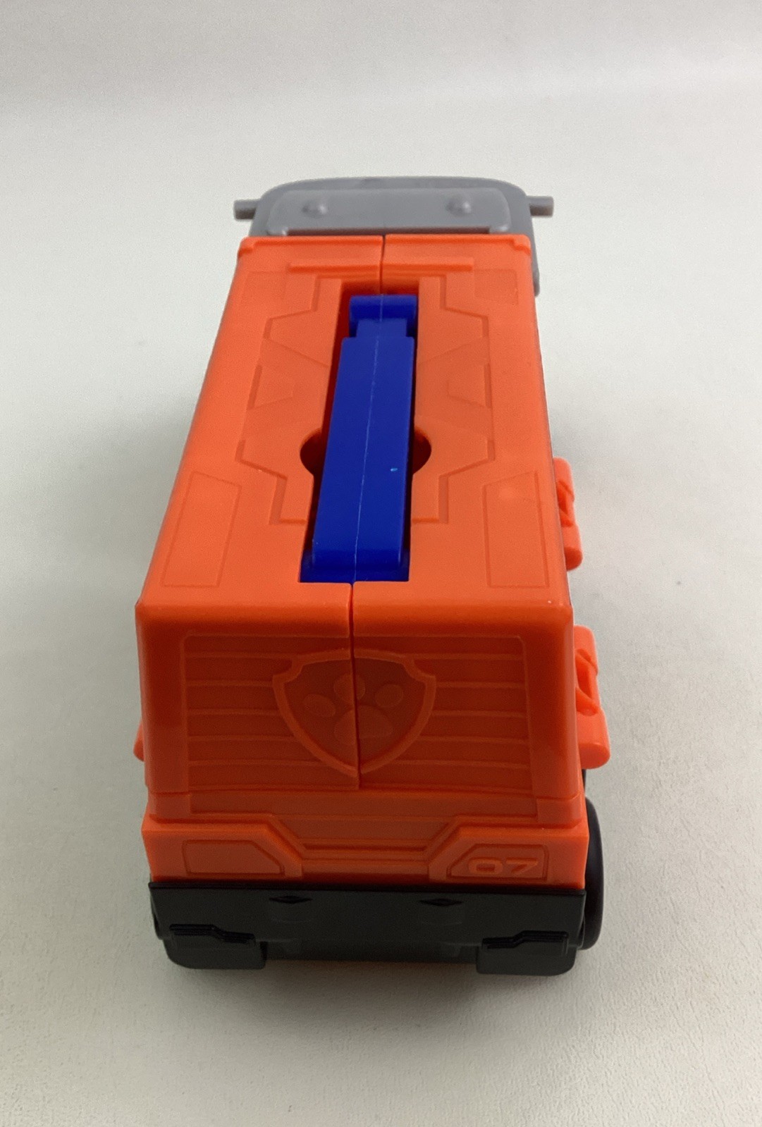 Paw Patrol Big Truck Pups Zuma Rescue Truck Transforming Toy W/Whale Figure RARE