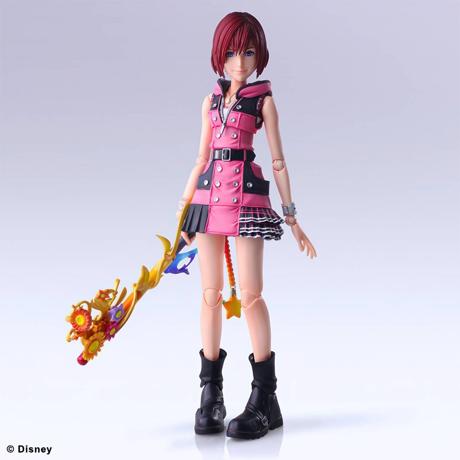 Kingdom Hearts Kairi 7.9in Action Figure Play Arts Kai Square Enix Japan NIB