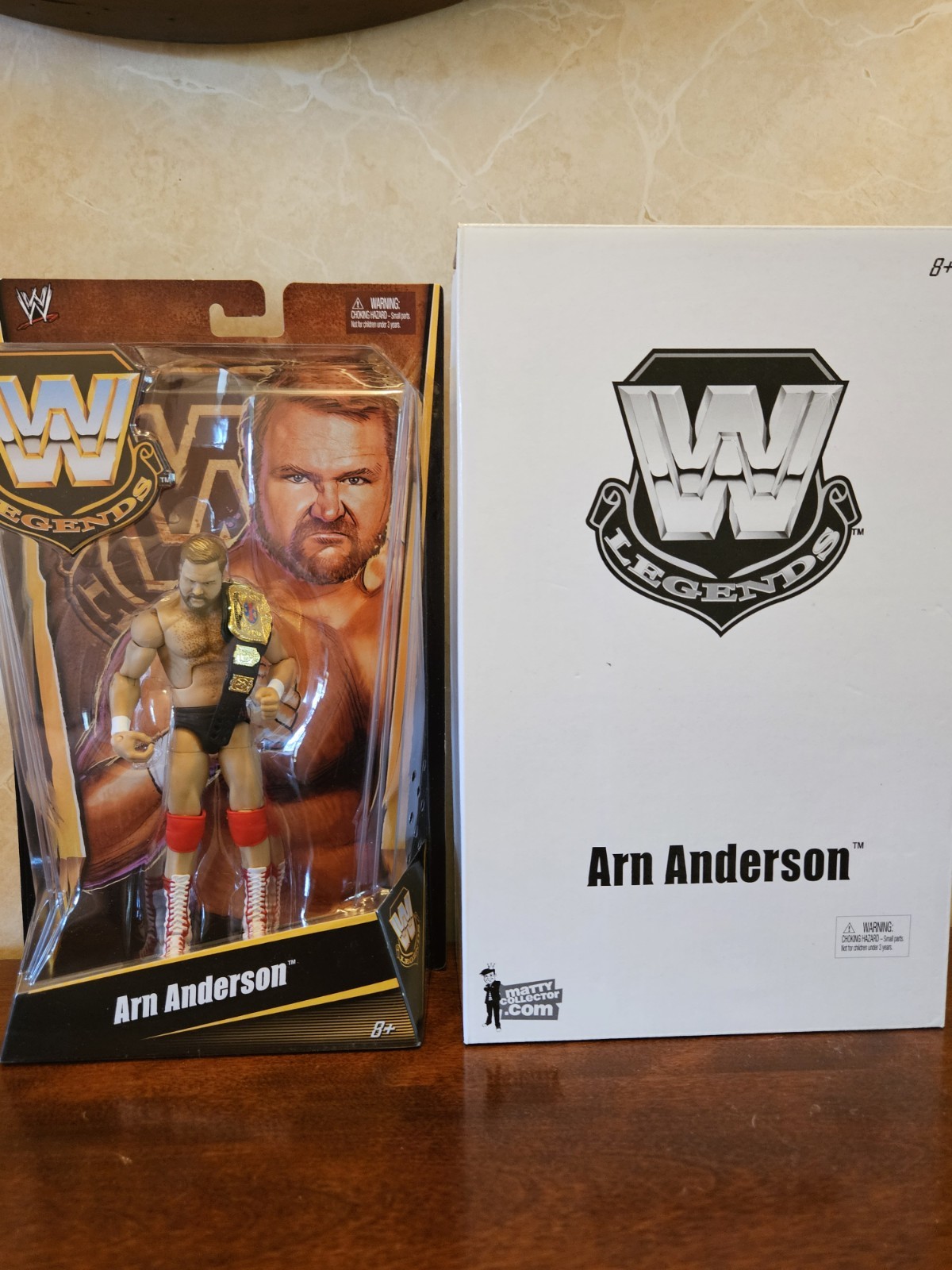 Mattel WWE Legends Exclusive Arn Anderson Figure Brand New With Mailer Very Rare