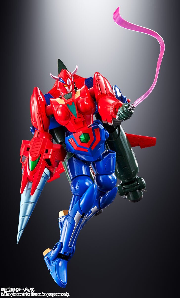 BANDAI SOUL OF CHOGOKIN GX-96 GETTER ROBO GO GETTER ROBO 180mm ACTION FIGURE
