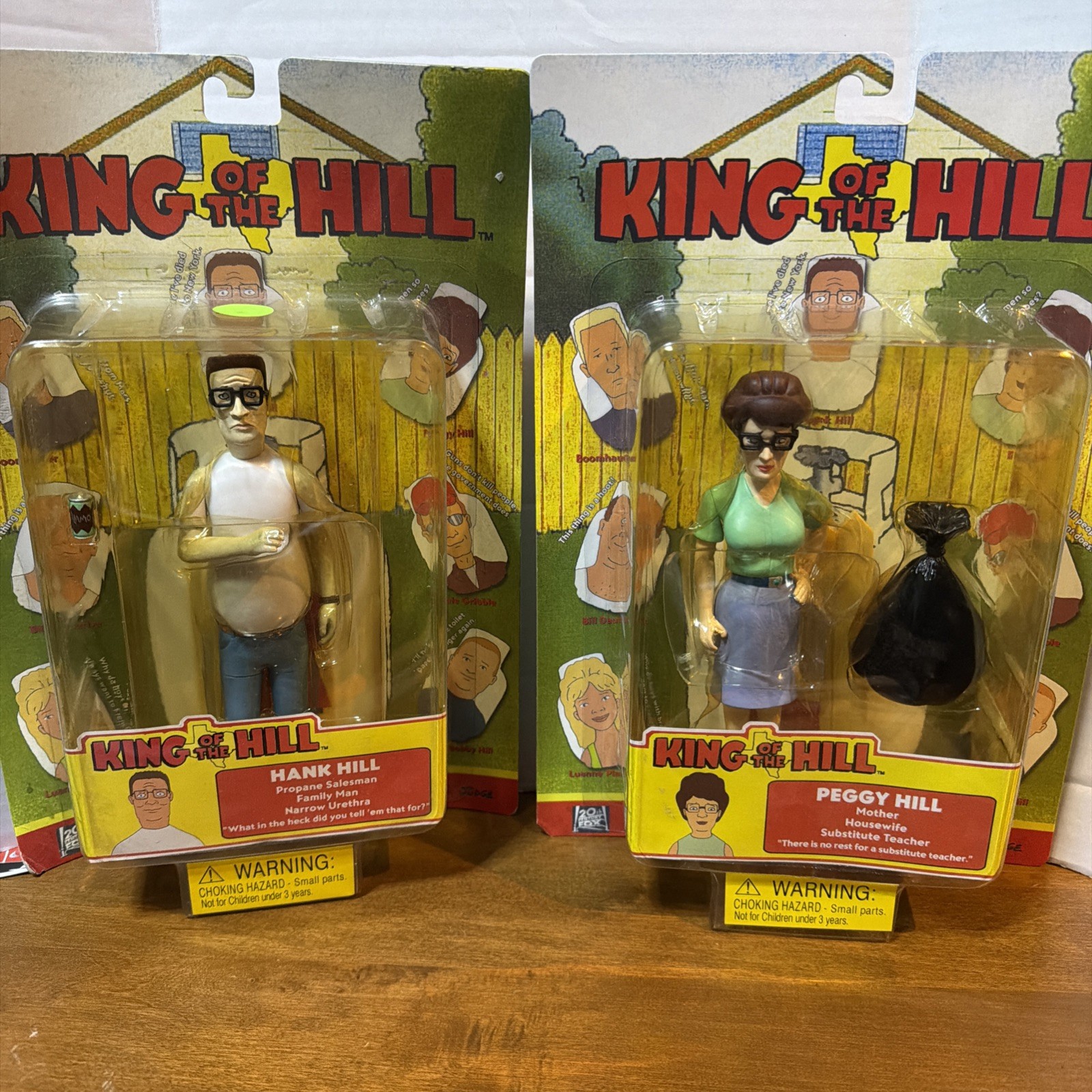 Vintage 2002 TOYCOM King Of The Hill Peggy Hill Action Figure New Sealed