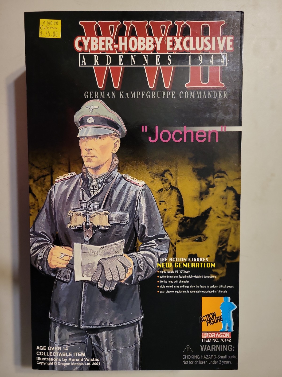 Dragon Cyber-Hobby Excl. WWII German Kampfgruppe Commander “Jochen” #70142 NEW