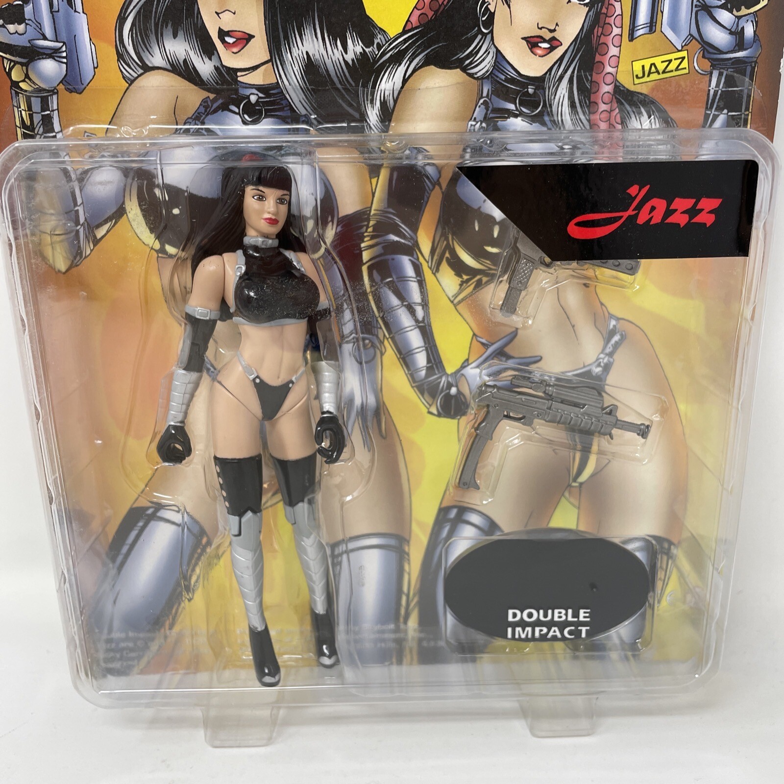1998 Skybolt Toyz Double Impact Jazz Action Figure
