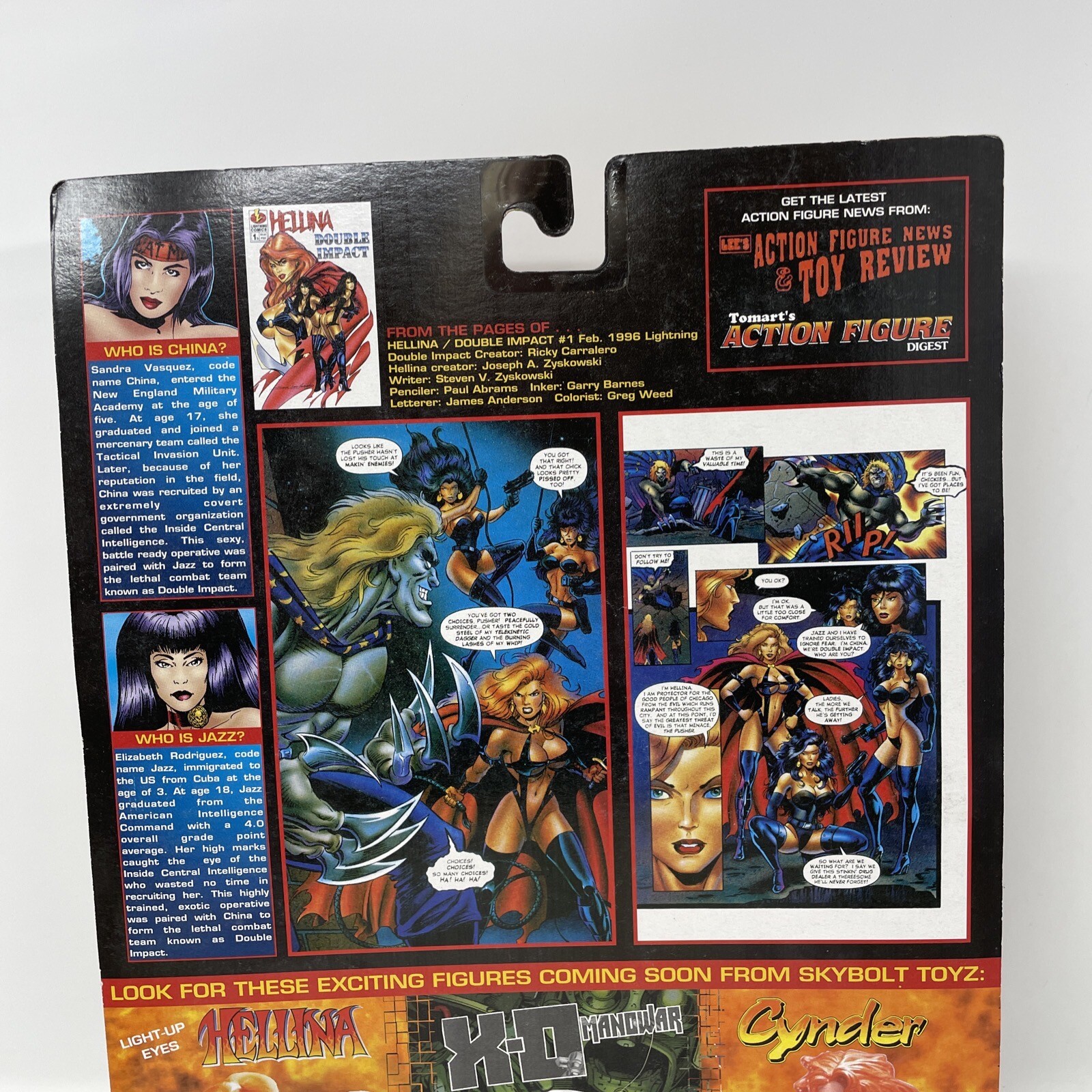 1998 Skybolt Toyz Double Impact Jazz Action Figure