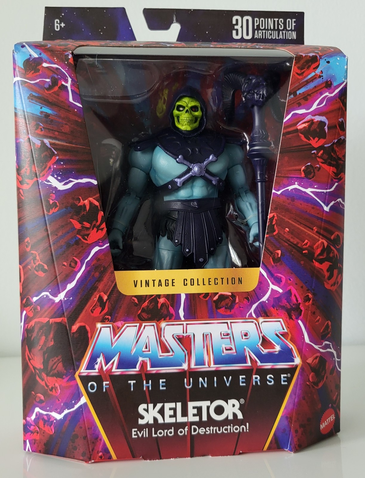 Masters of the Universe Vintage Collection Skeletor Evil Lord of Destruction NEW