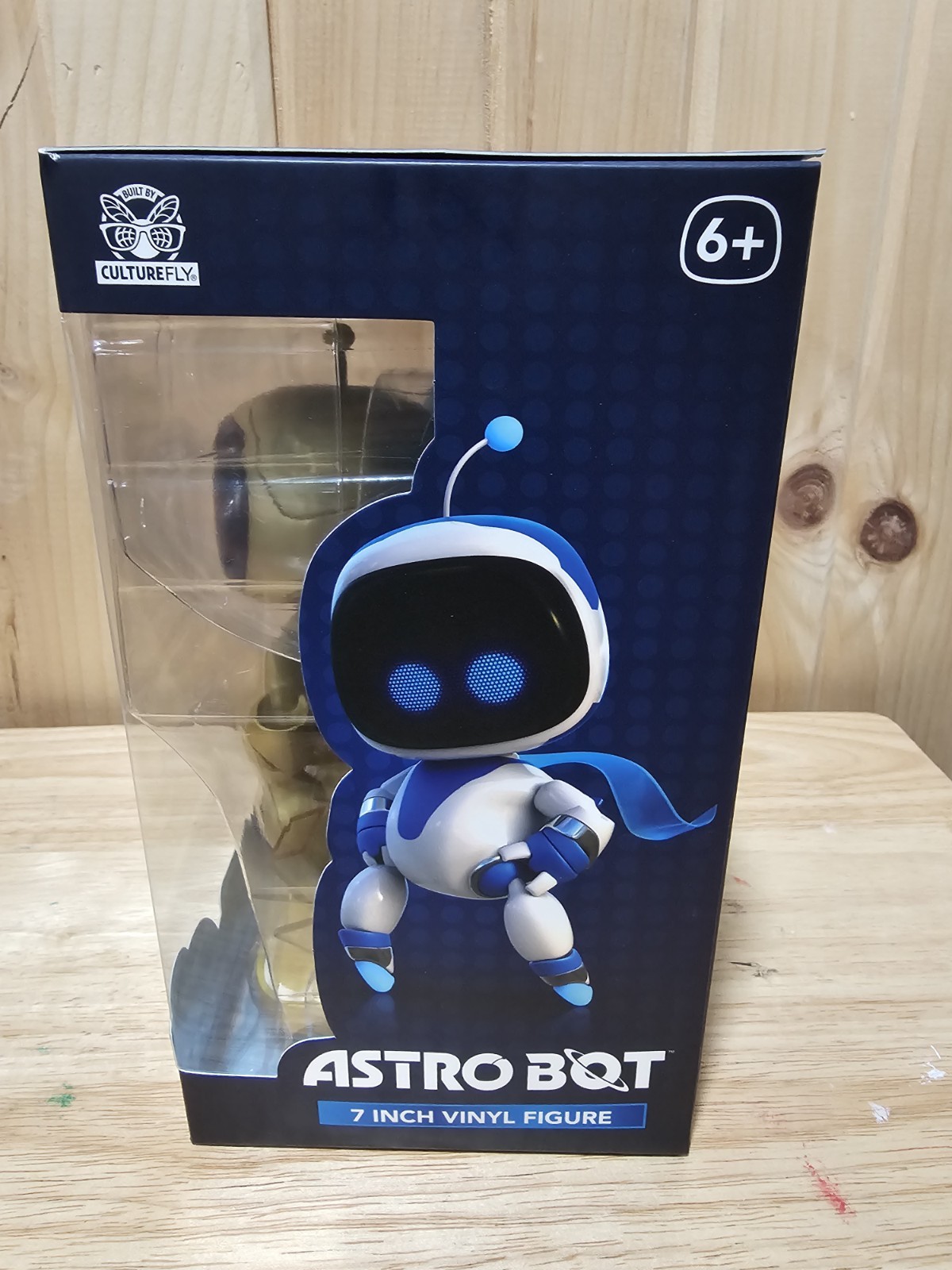 Astro Bot Gold Vinyl Figure 7-Inch by CultureFly Limited Edition New Sealed