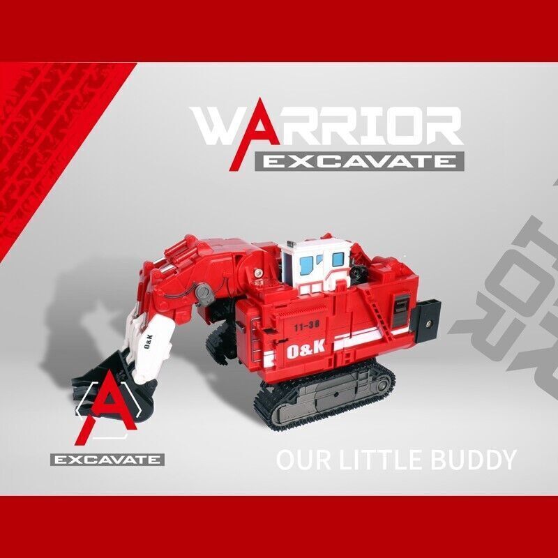 Mechanical Team MT-07 Scorpion Overload MT-08 Excavate Figure Model Toy Gift