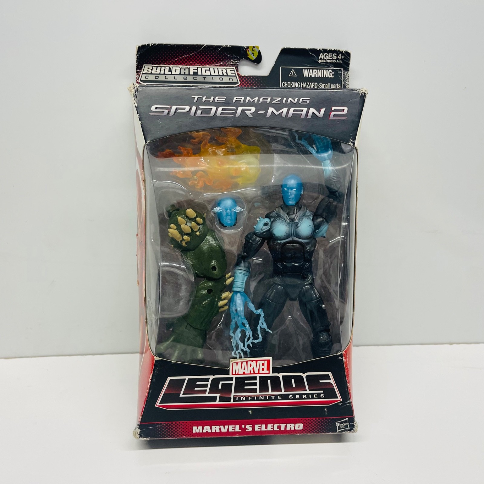 Electro Amazing Spider-Man 2 Marvel Legends Ultimate Green Goblin BAF Wave 6”NIP