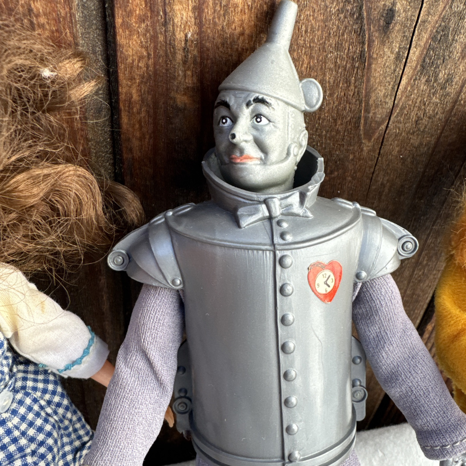 Vintage MEGO WIZARD OF OZ (Lot of 4) Tinman Dorothy Scarecrow & Lion 1974 *Read