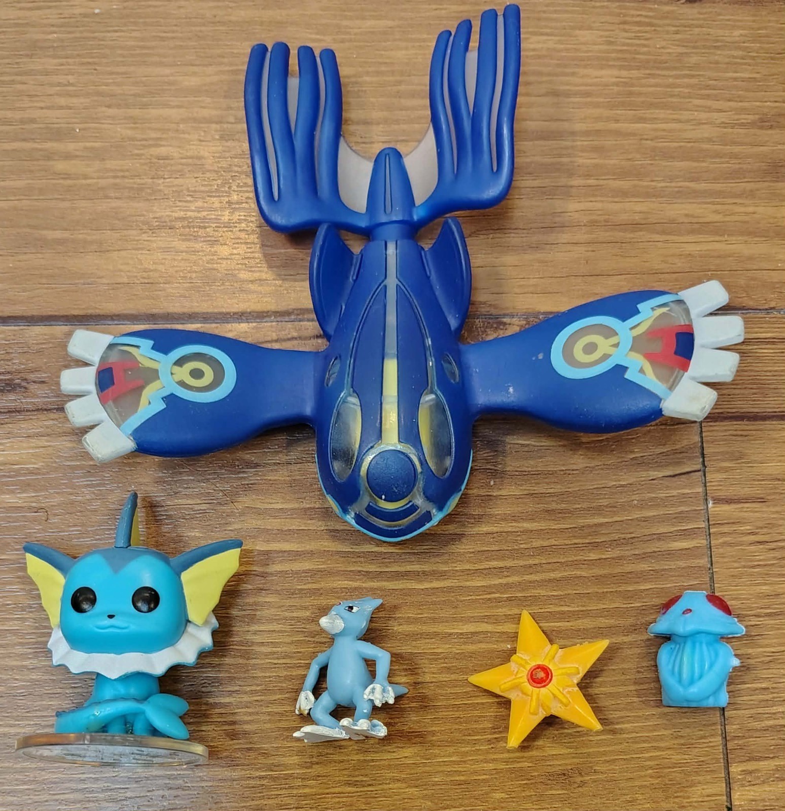 Pokémon Golduck, Staryu, Tentacruel, Funko Vaporeon, McDonald Primal Kyogre Lot
