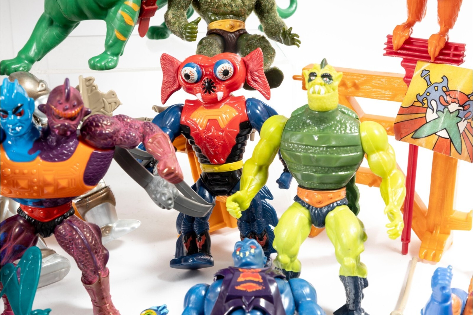 Vintage MOTU Masters Of The Universe and He-Man Toys and Action Figures 1980s