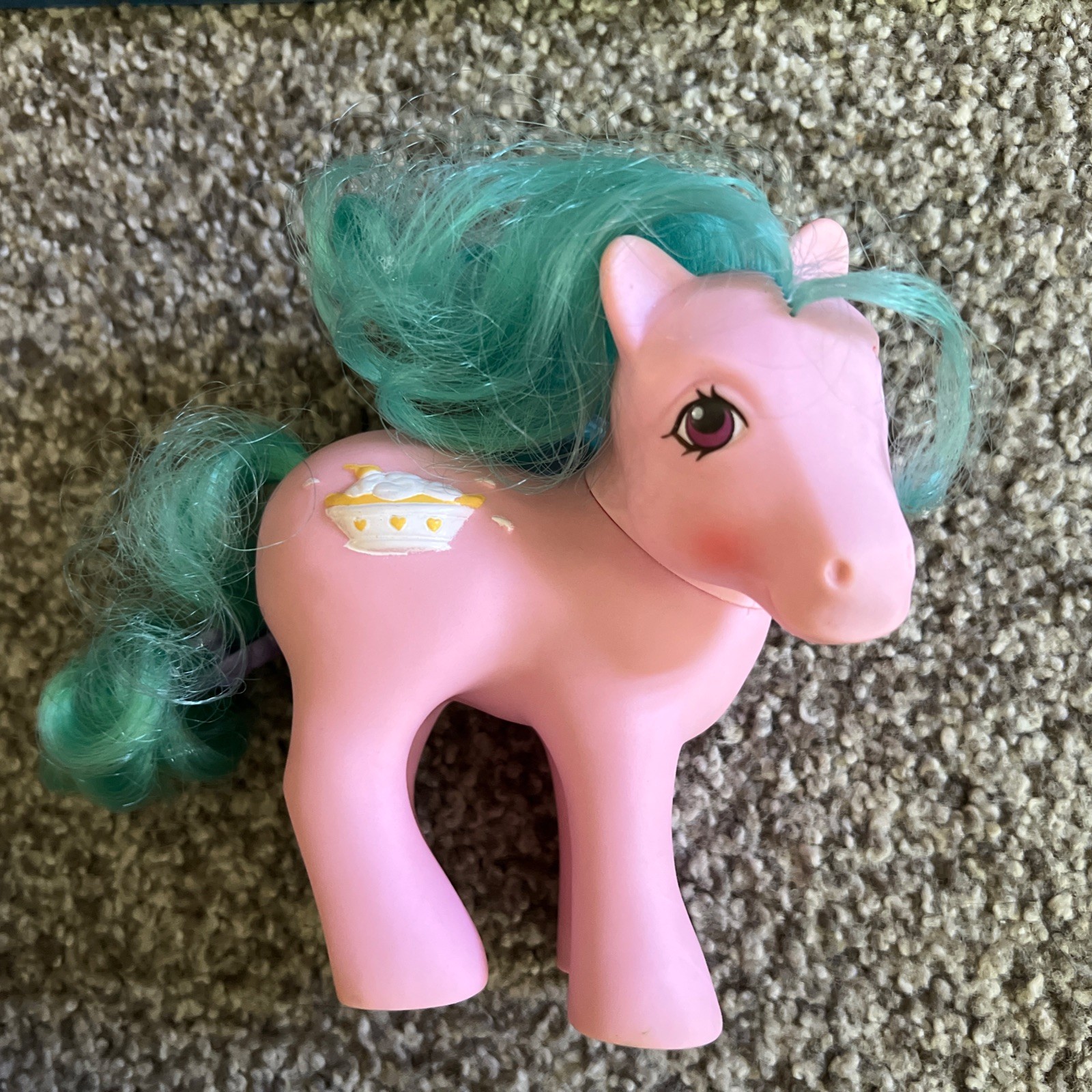 My Little Pony G1 Sundae Best Ponies “BANANA SURPRISE” Split MLP 1987 Vintage